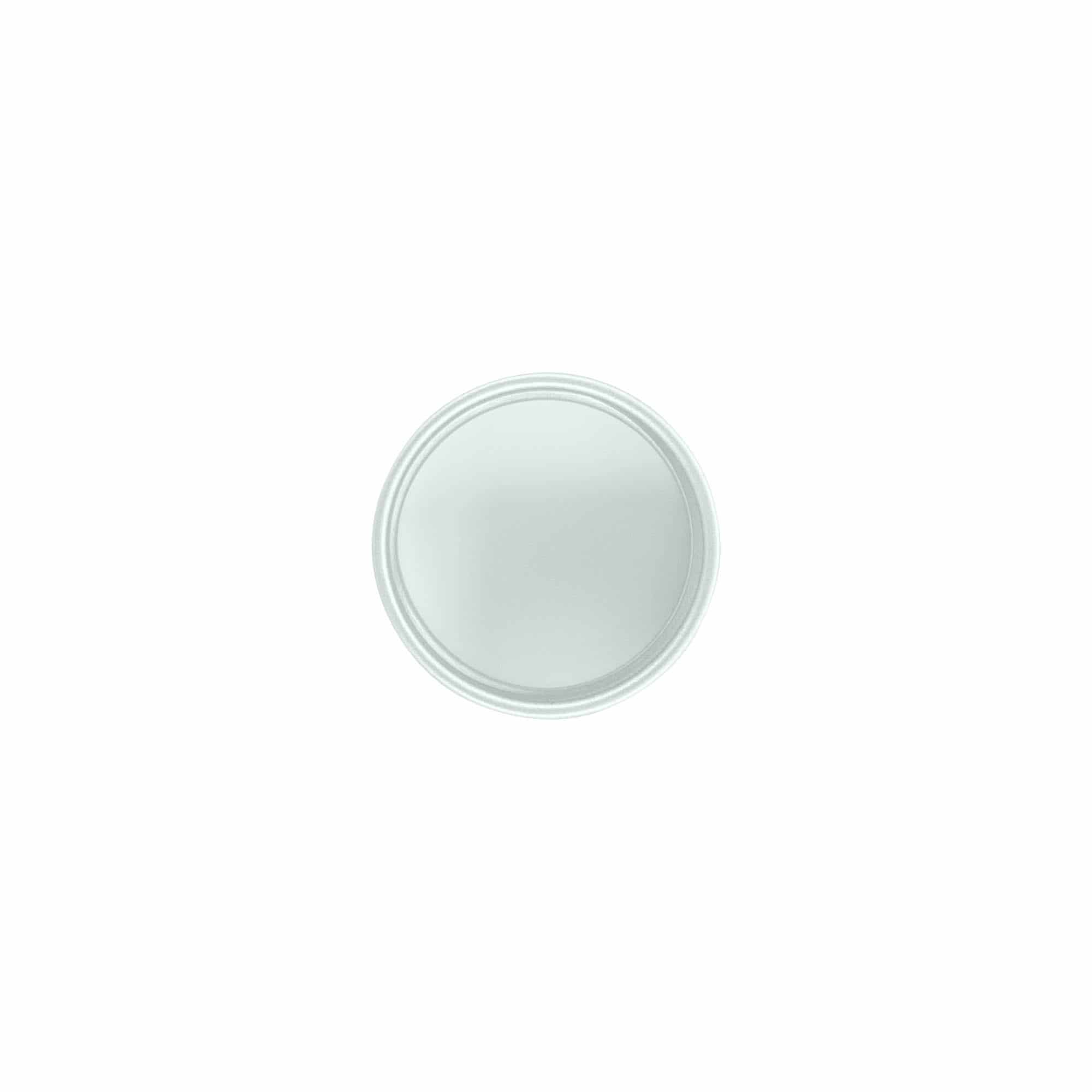 Zatvarač s navojem, metalni, srebrni, za otvor: 24/410 Zatvarač s navojem, metalni, srebrni, za otvor: 24/410