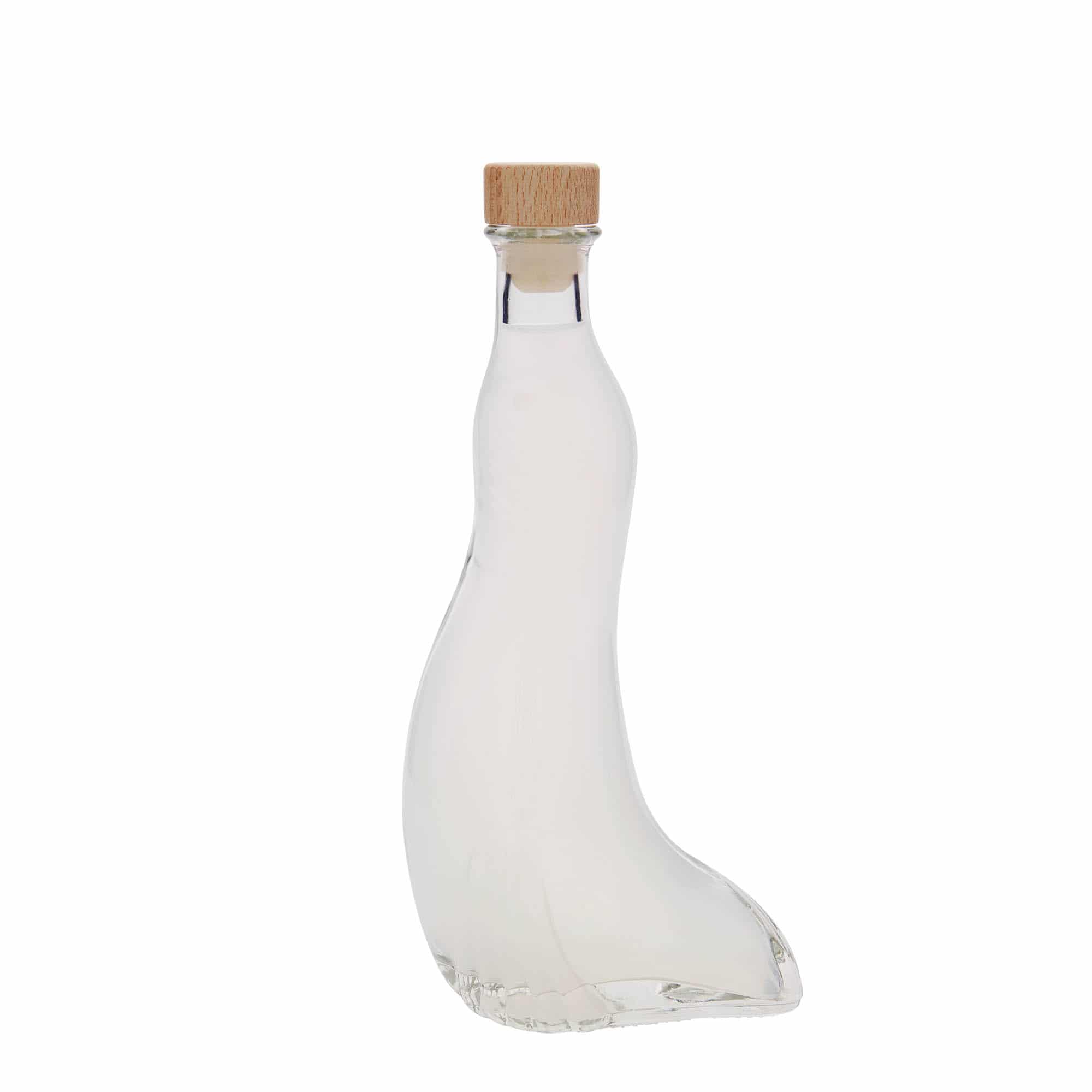 200 ml staklena boca 'Tuljan', otvor: pluta
