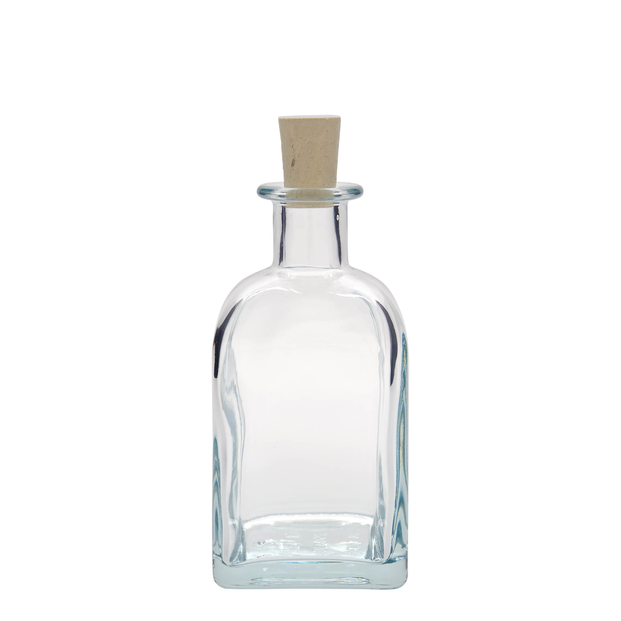350 ml staklena boca Apotheker Carré, četvrtasta, otvor: plutani čep 350 ml staklena boca Apotheker Carré, četvrtasta, otvor: plutani čep