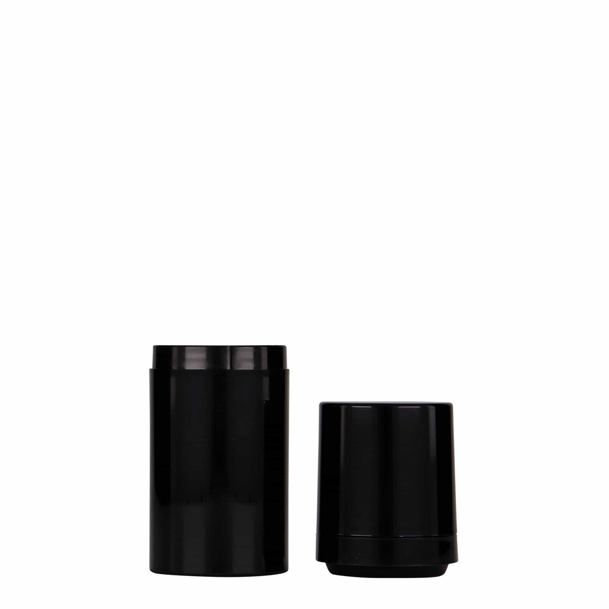 30 ml Airless dozator 'Mezzo', PP-plastika, crni