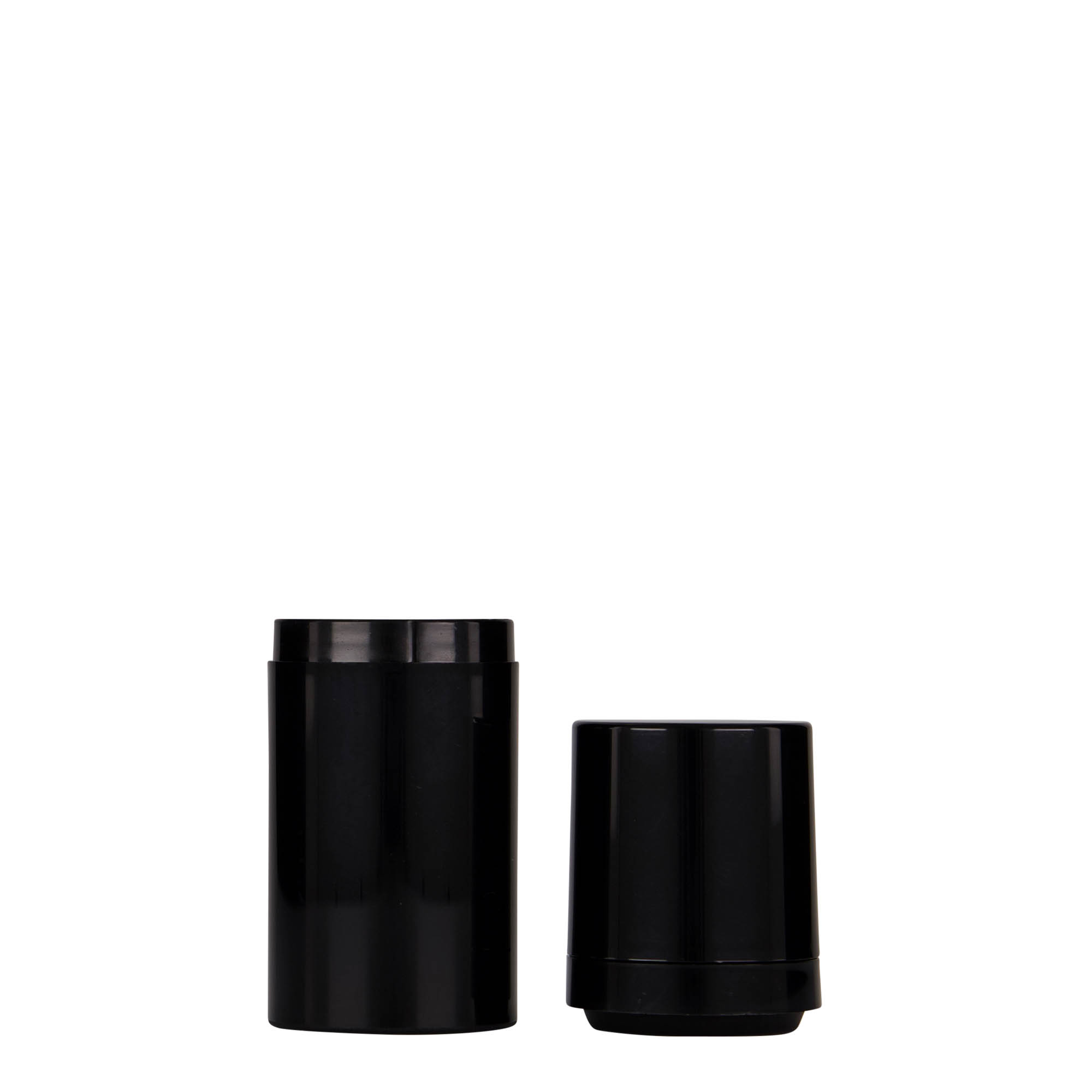 30 ml Airless dozator 'Mezzo', PP-plastika, crni