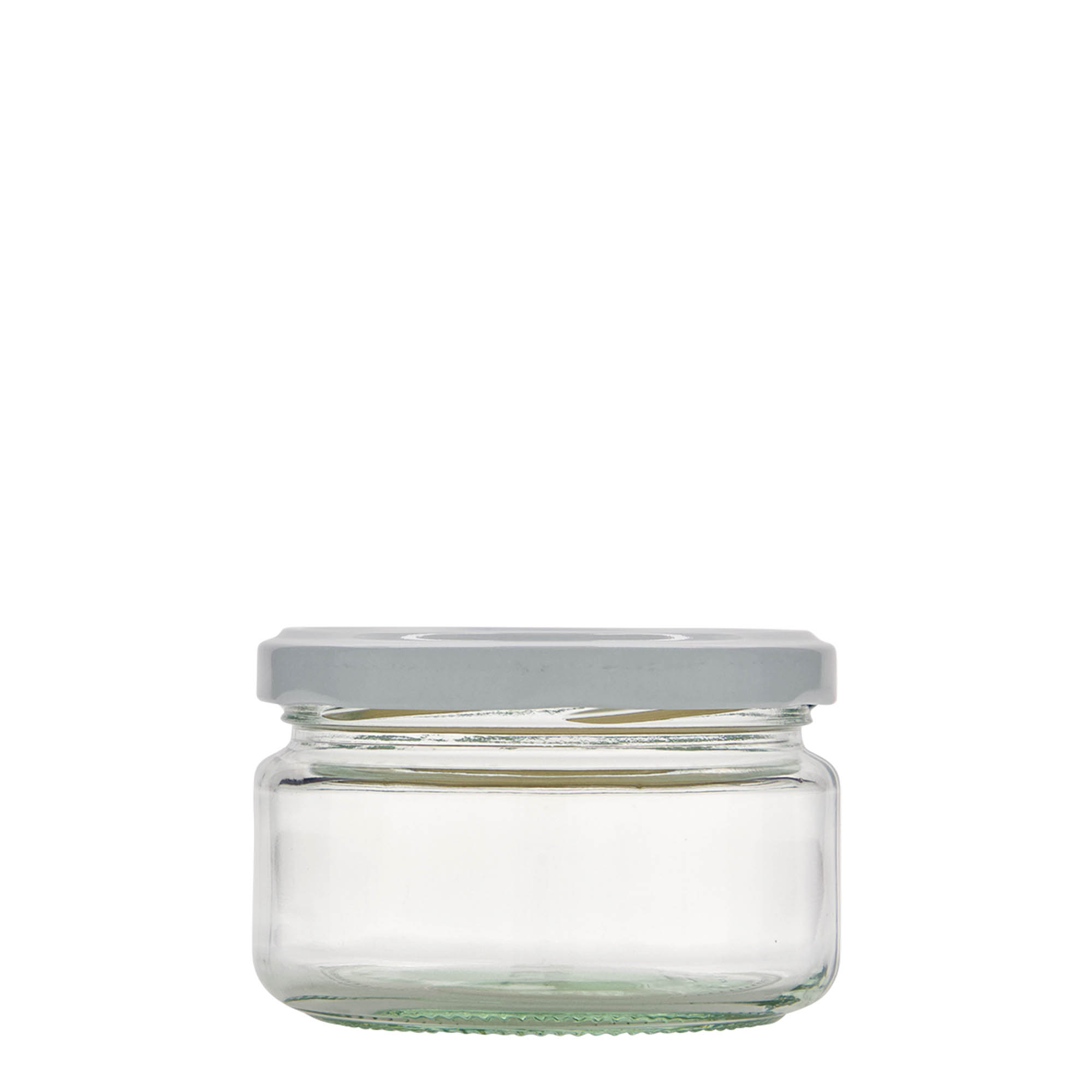 230 ml plosnata okrugla staklenka, otvor: Twist-Off (TO 82)