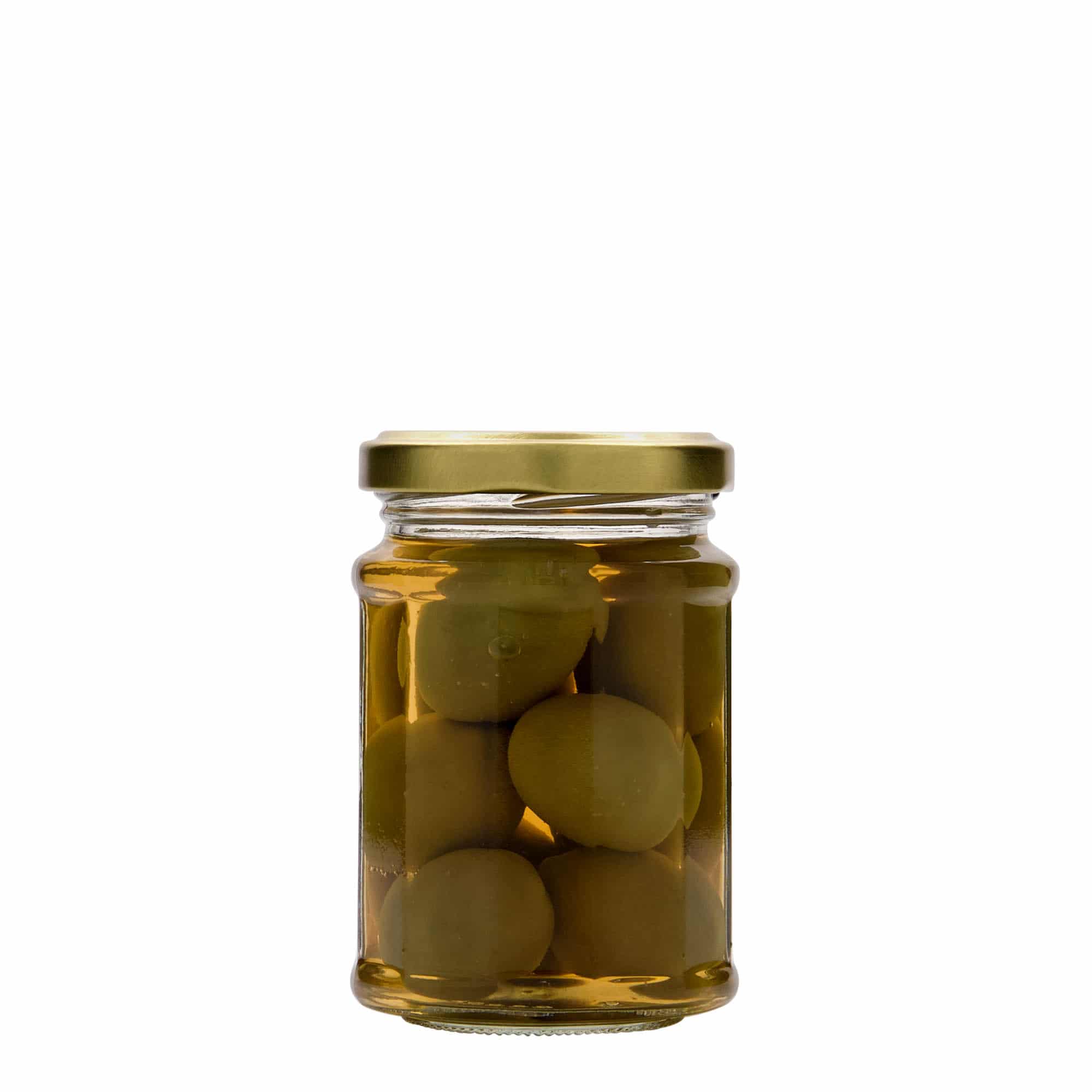 192 ml višekutna staklena posuda, dvanaestokutna, otvor: Twist-Off (TO 58)