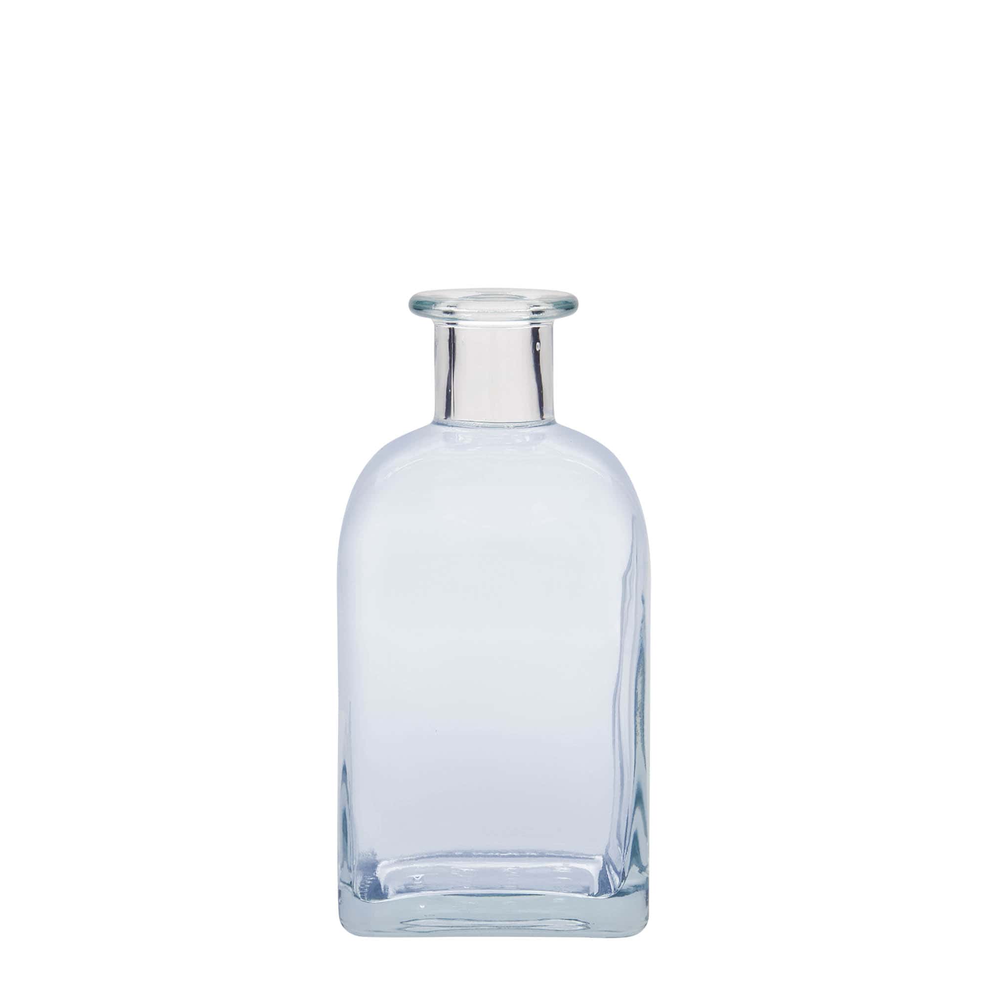 350 ml staklena boca Apotheker Carré, četvrtasta, otvor: plutani čep