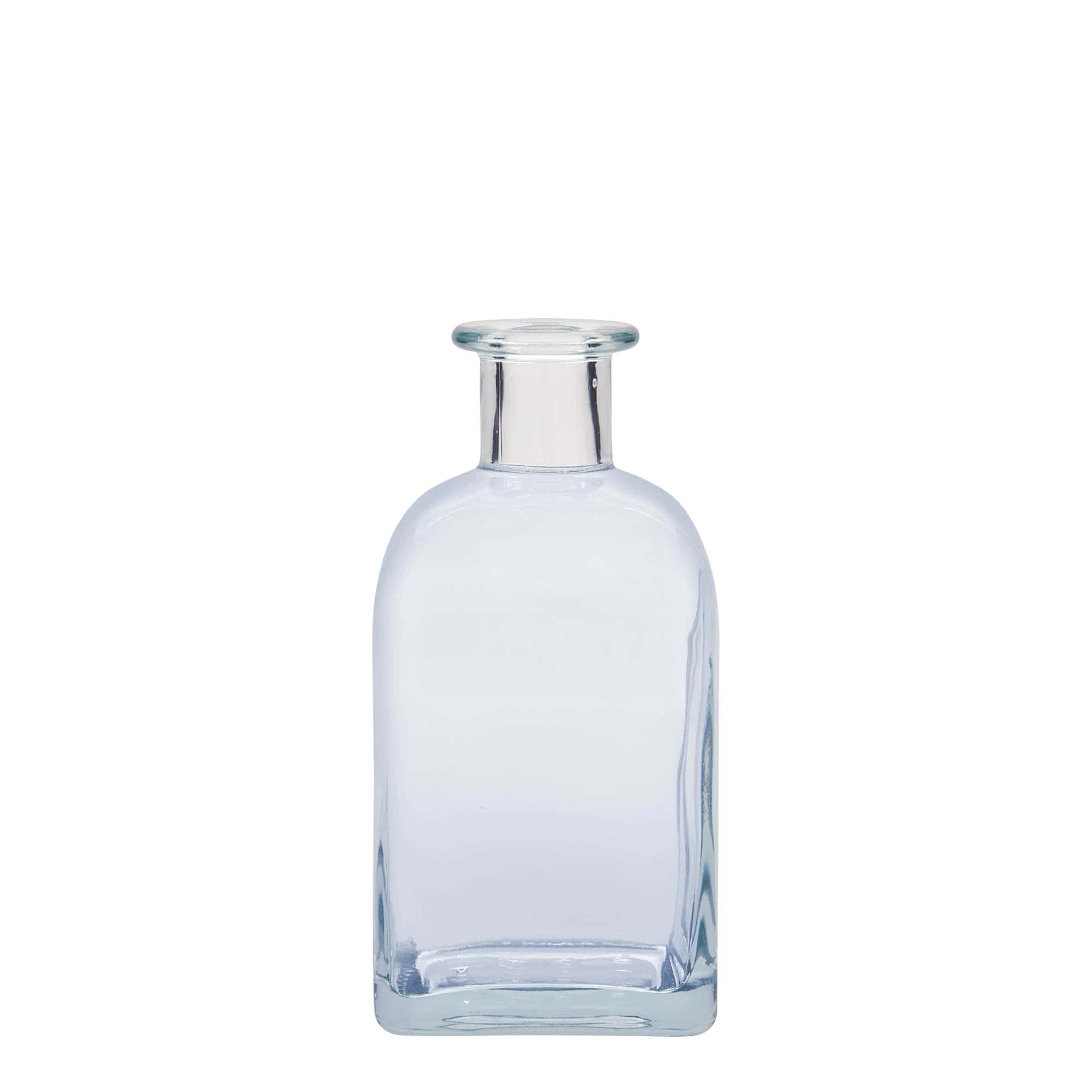 350 ml staklena boca Apotheker Carré, četvrtasta, otvor: plutani čep