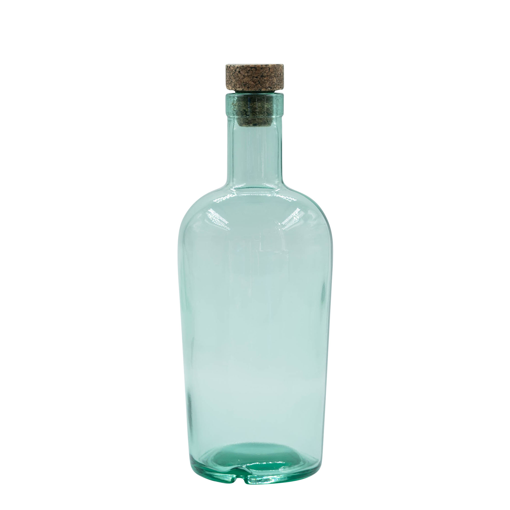 700 ml staklena boca 'Teo Light', otvor: pluta