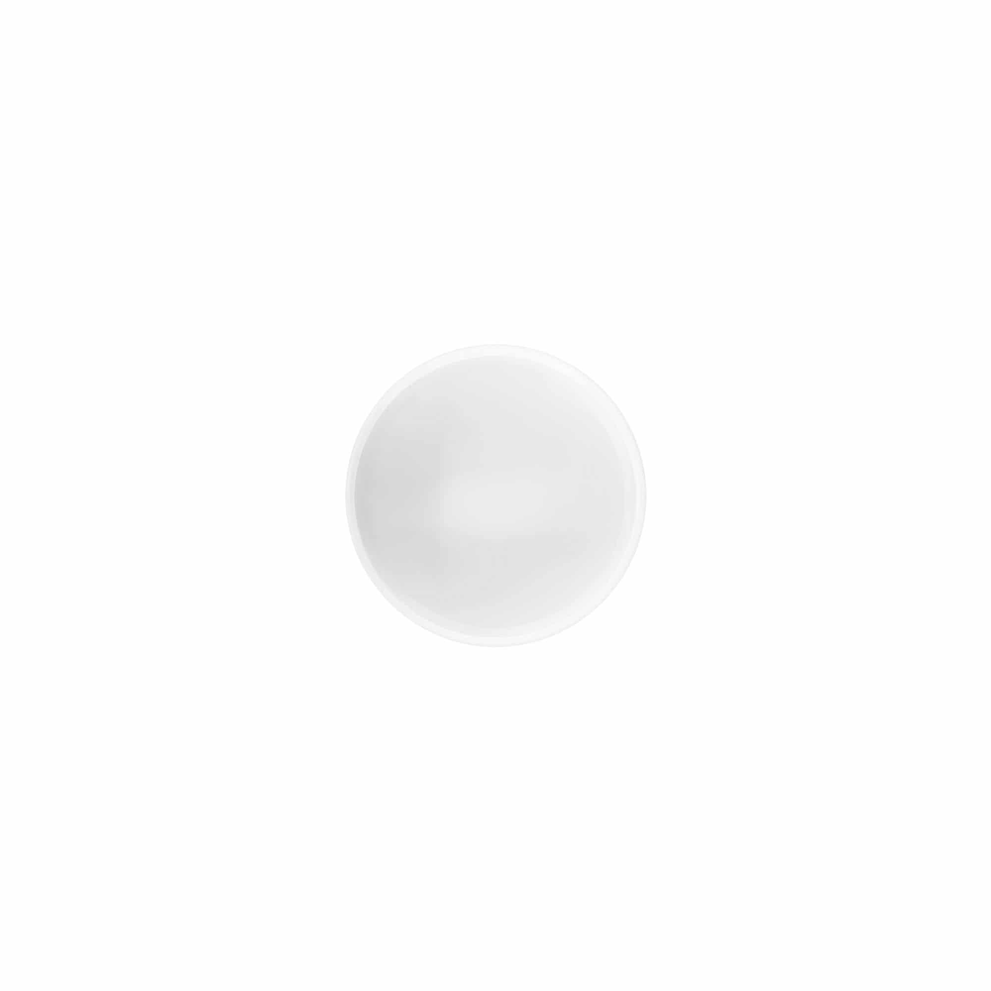 Navojni čep 'White Line' 35ml, PP plastika, bijeli