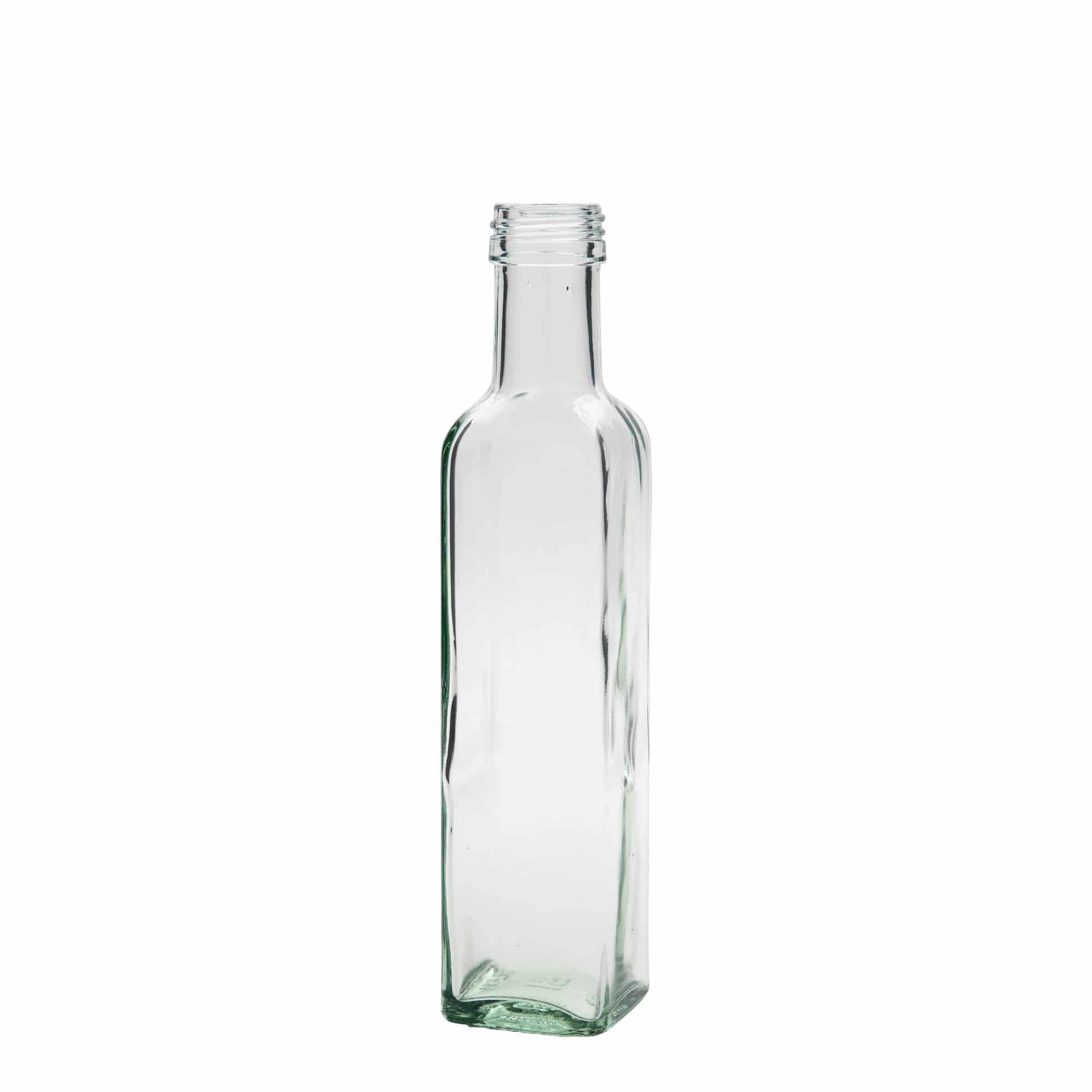250 ml staklena boca 'Marasca', četvrtasta, grlo: PP 31,5