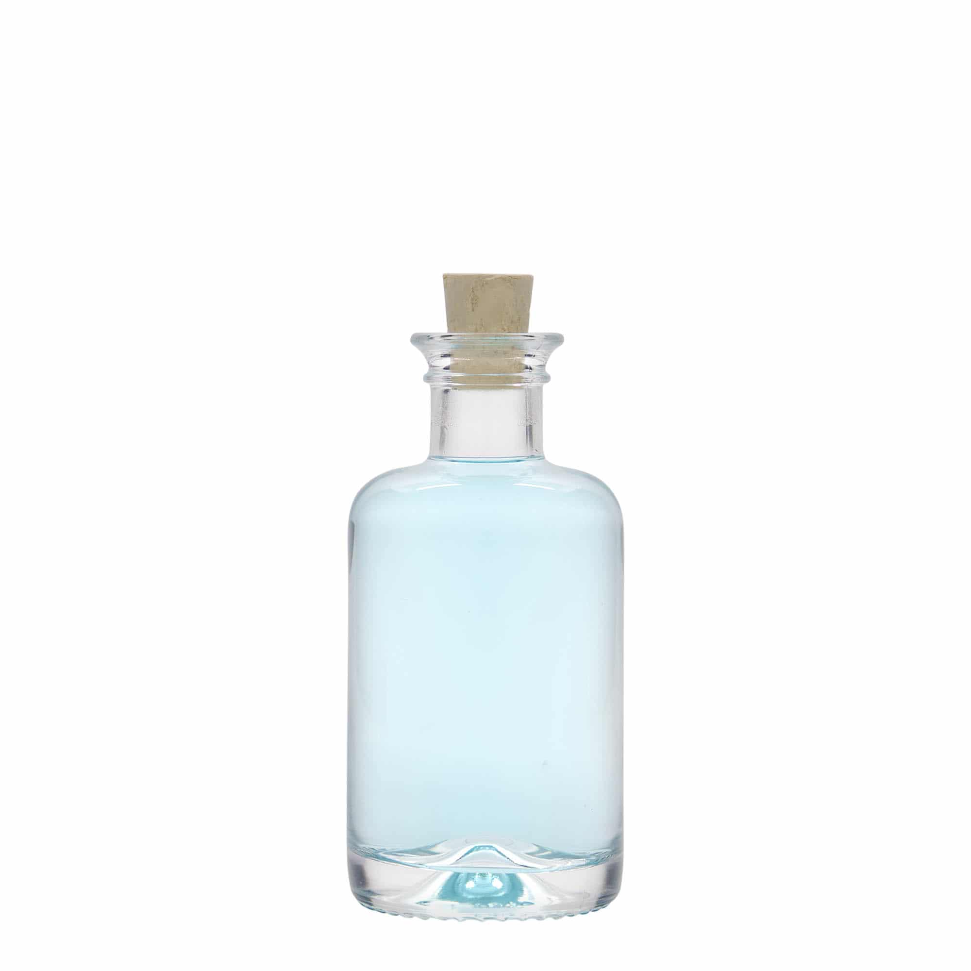 Apotekarska staklena boca 100 ml, otvor: pluteni čep