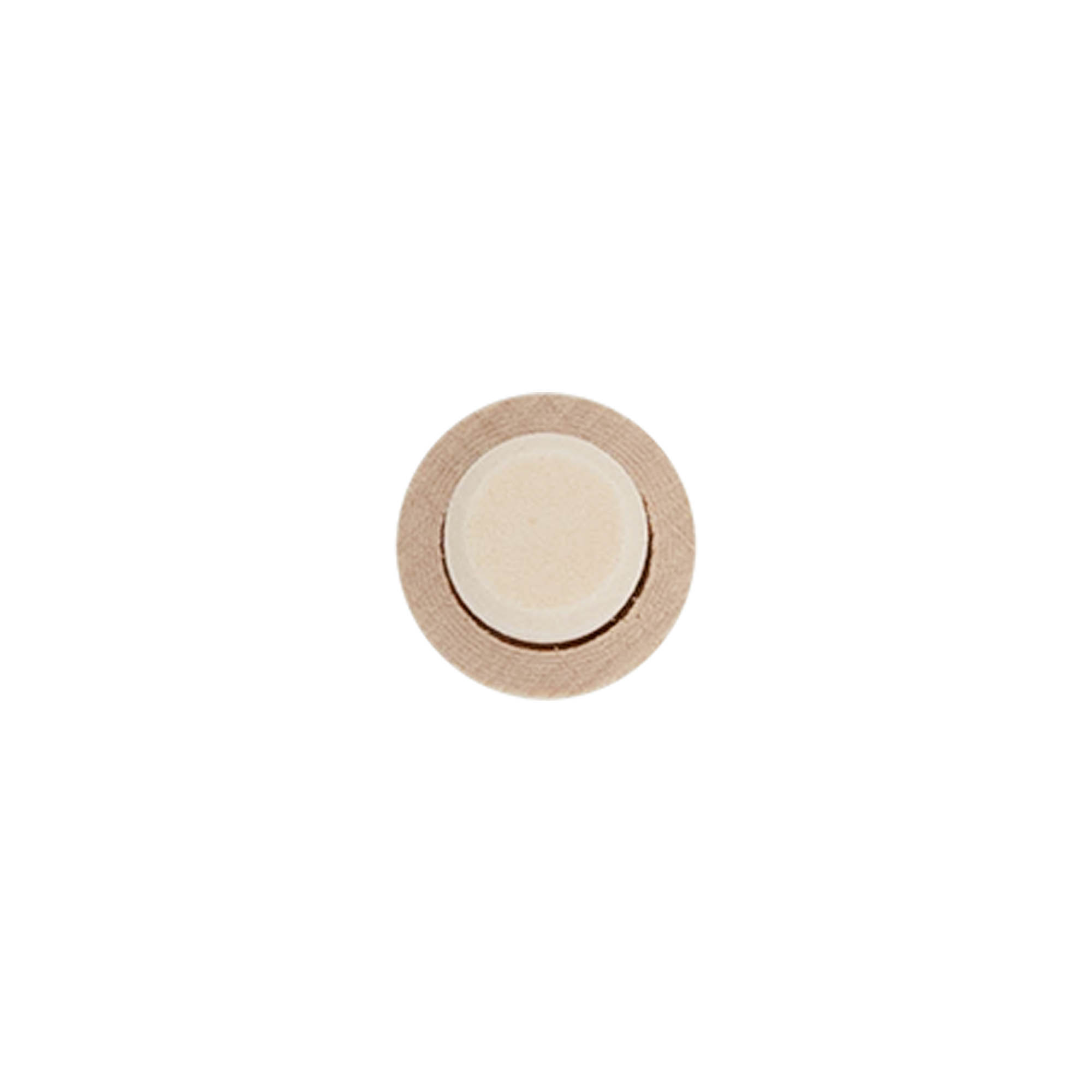 Čep s drškom 14 mm, drvo/plastika, za grlo: čep