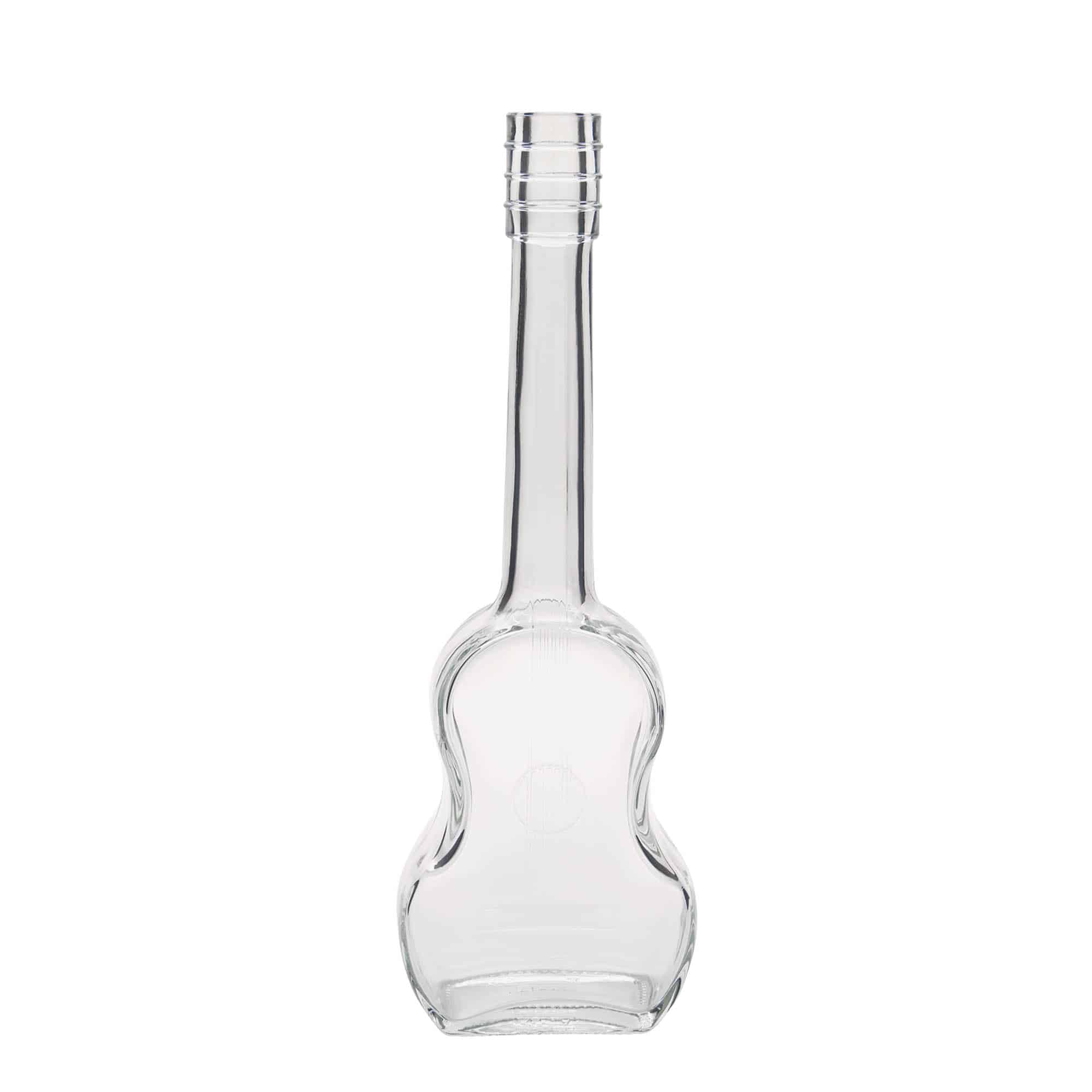 Staklena boca 500 ml 'Gitara', otvor: pluteni čep Staklena boca 500 ml 'Gitara', otvor: pluteni čep