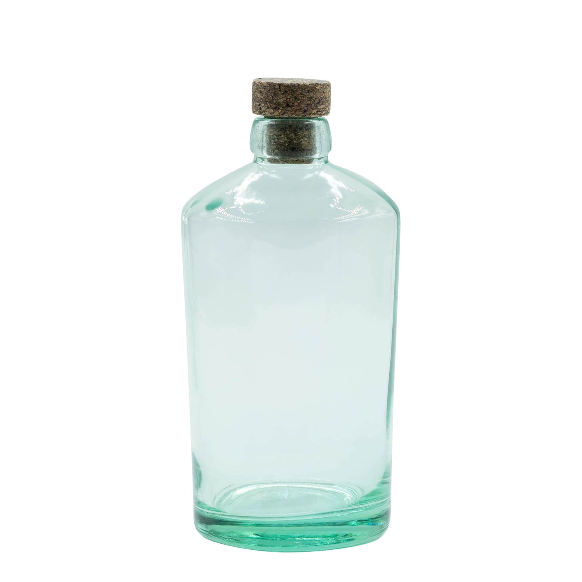 700 ml staklena boca 'Barrel', grlo: pluta