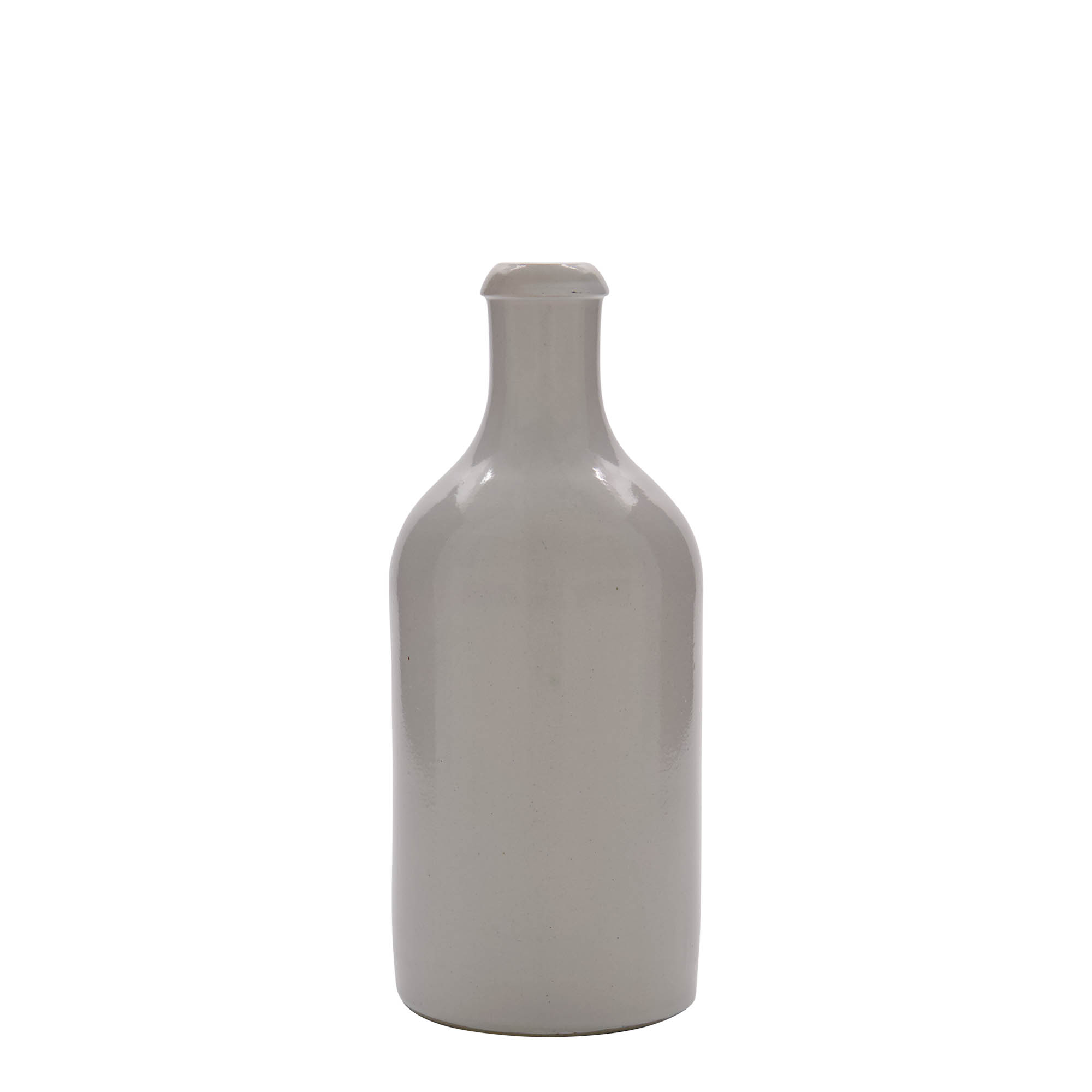 500 ml glineni vrč, kamenina, bijeli, otvor: pluta 500 ml glineni vrč, kamenina, bijeli, otvor: pluta
