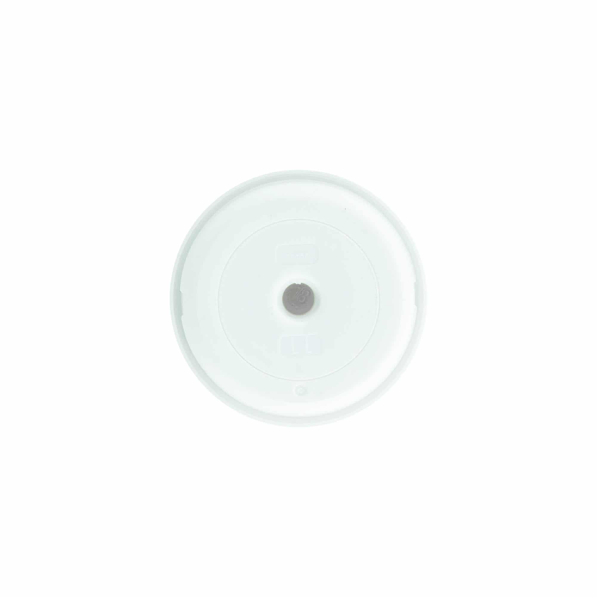 Airless dozator, pumpica 'Mezzo', PP plastika, srebrna