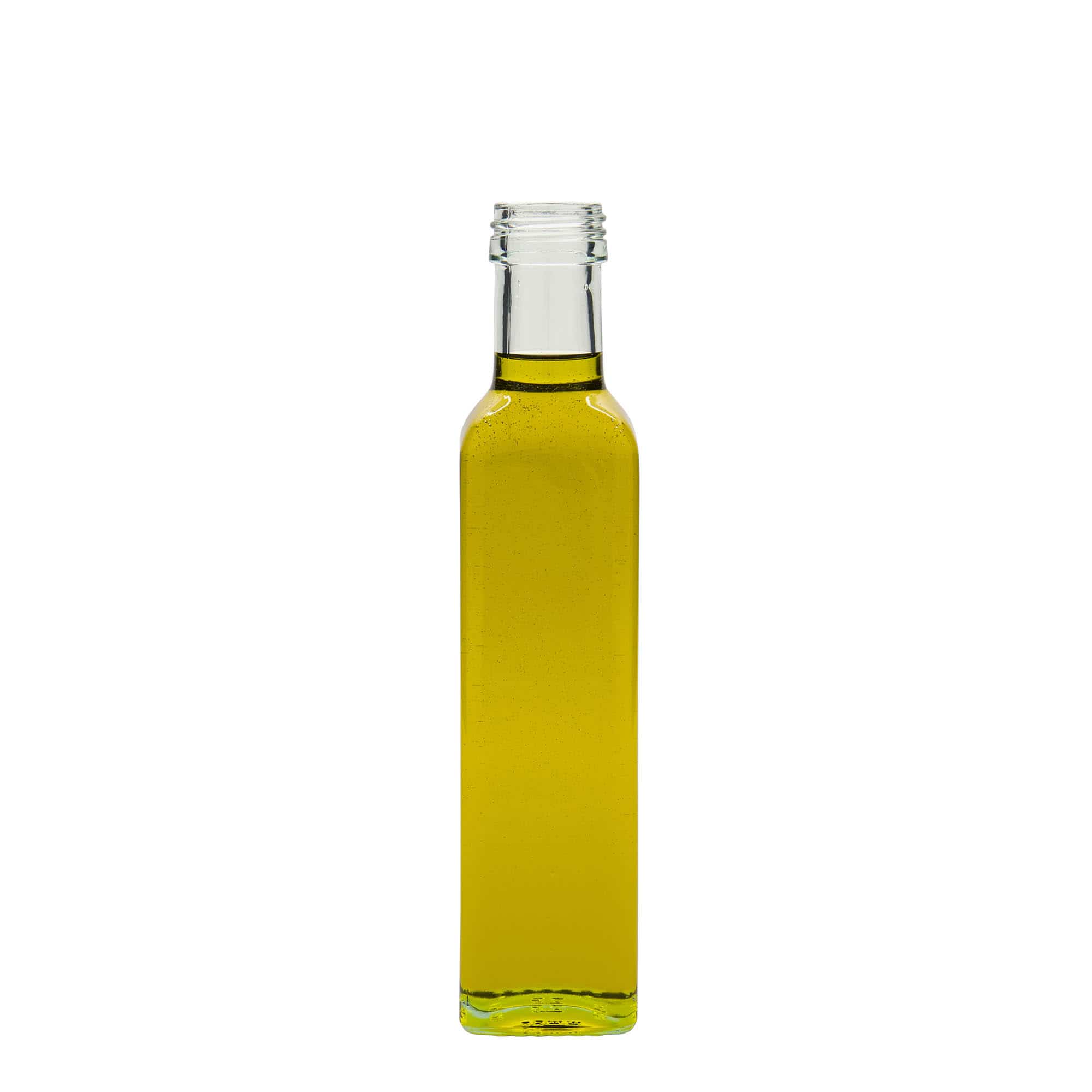 250 ml staklena boca 'Marasca', četvrtasta, grlo: PP 31,5