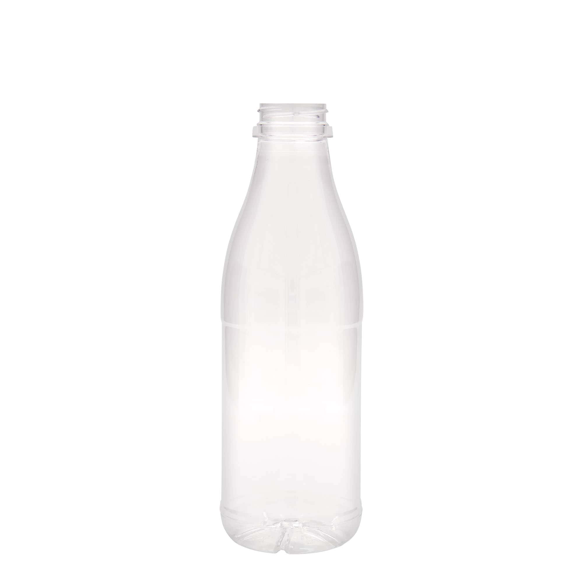 750 ml PET boca 'Milk and Juice', plastika, otvor: 38 mm