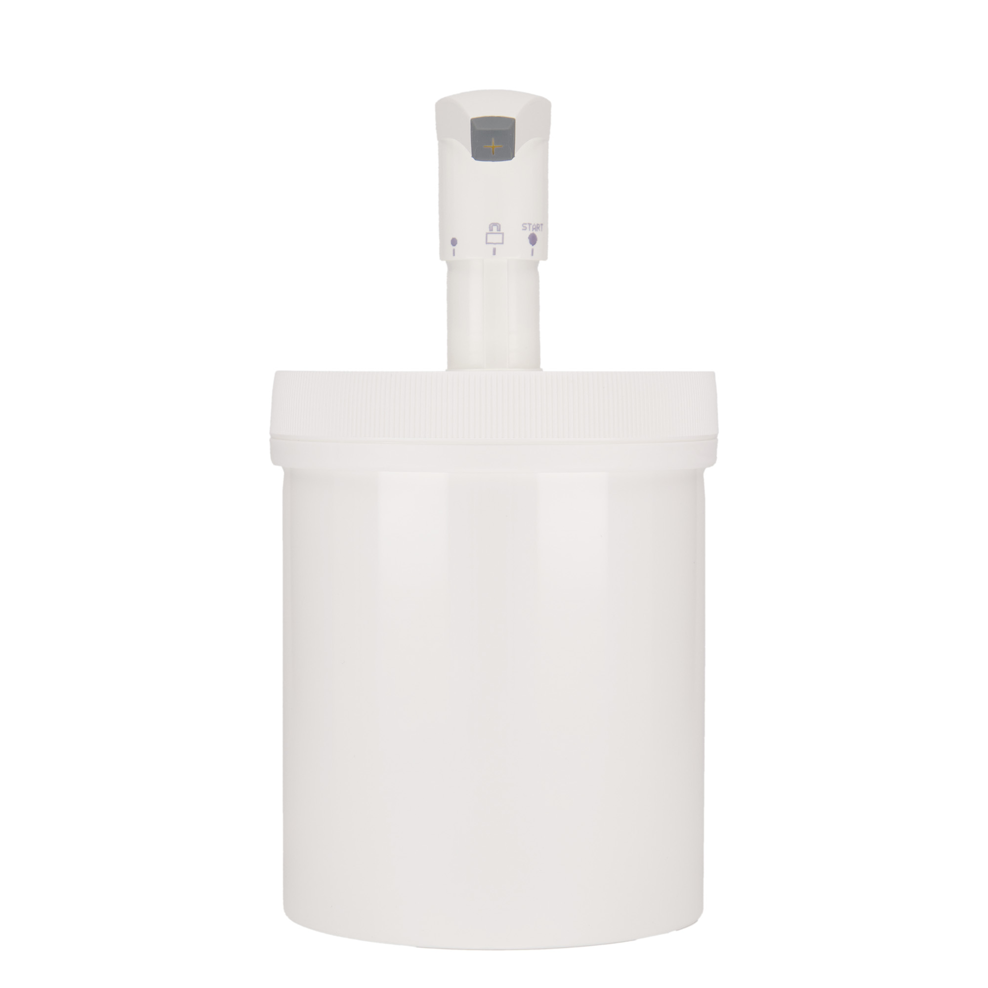 1.240 ml dozirna boca 'Securibox', PP plastika, bijela, grlo: navojni zatvarač