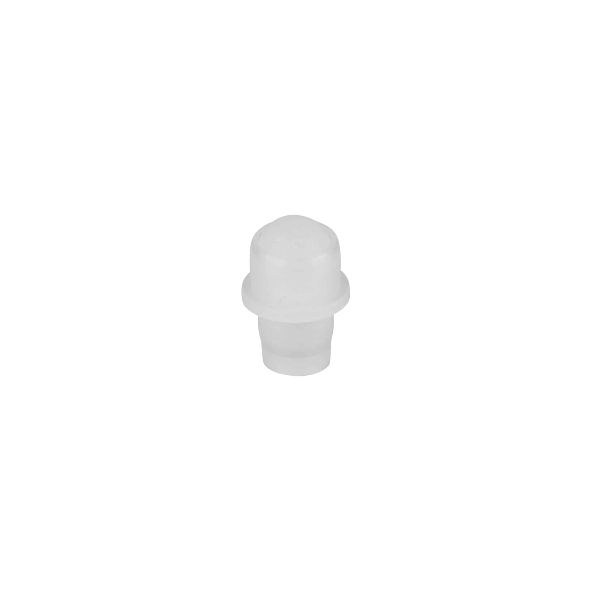 Uložak za 10 ml bočicu s valjkom, LDPE plastika, prirodna boja