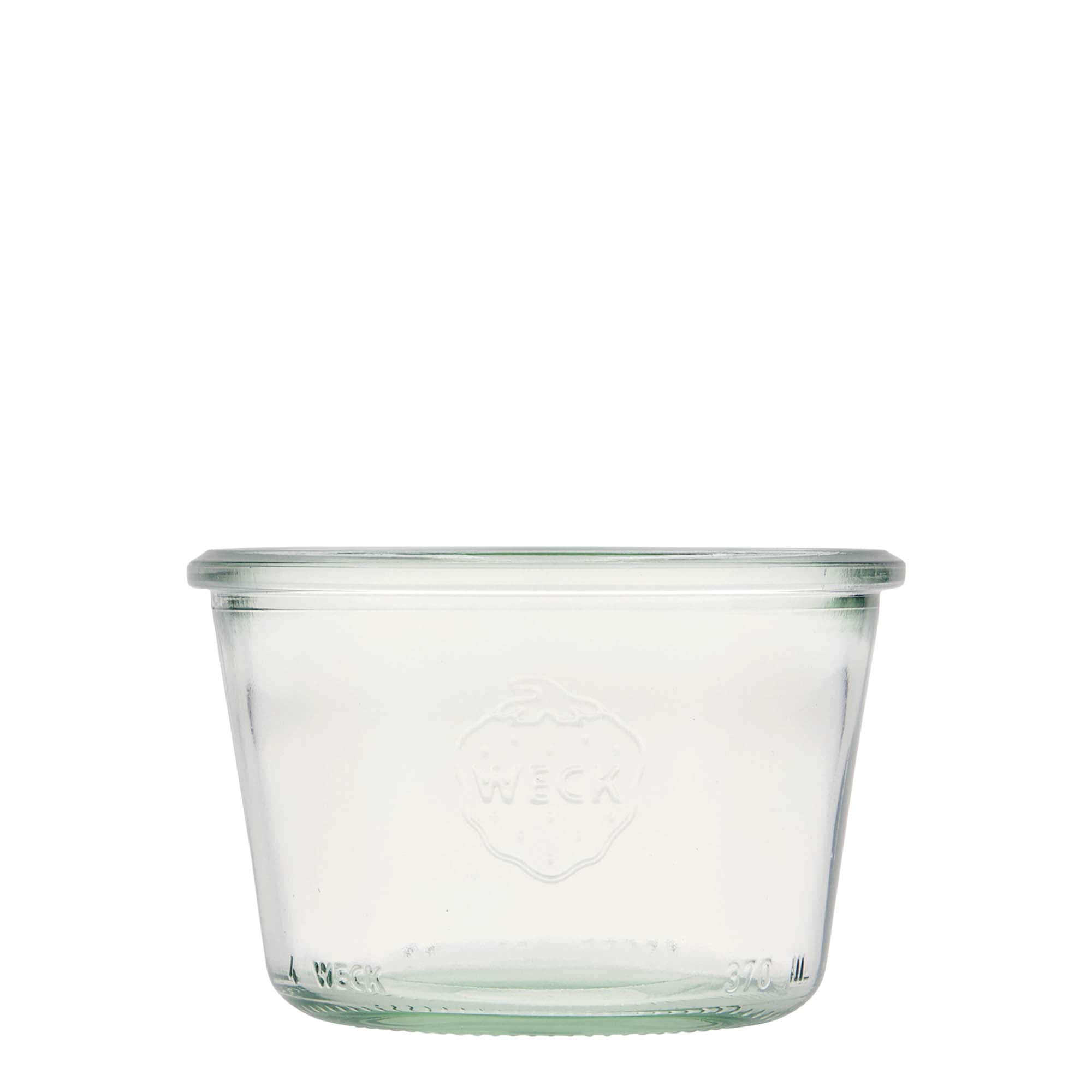 370 ml WECK staklenka za okretanje, otvor: okrugli rub