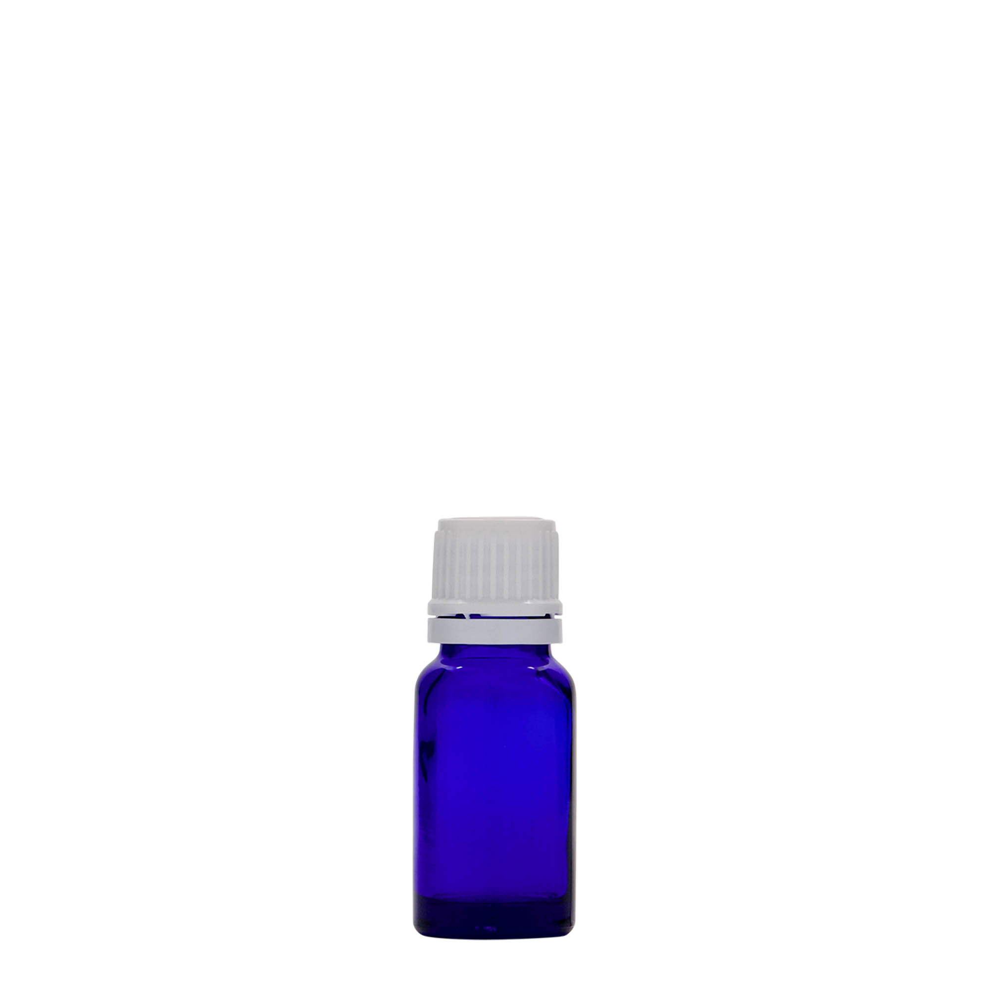 10 ml medicinska bočica, staklo, kraljevsko plava, grlo: DIN 18 10 ml medicinska bočica, staklo, kraljevsko plava, grlo: DIN 18