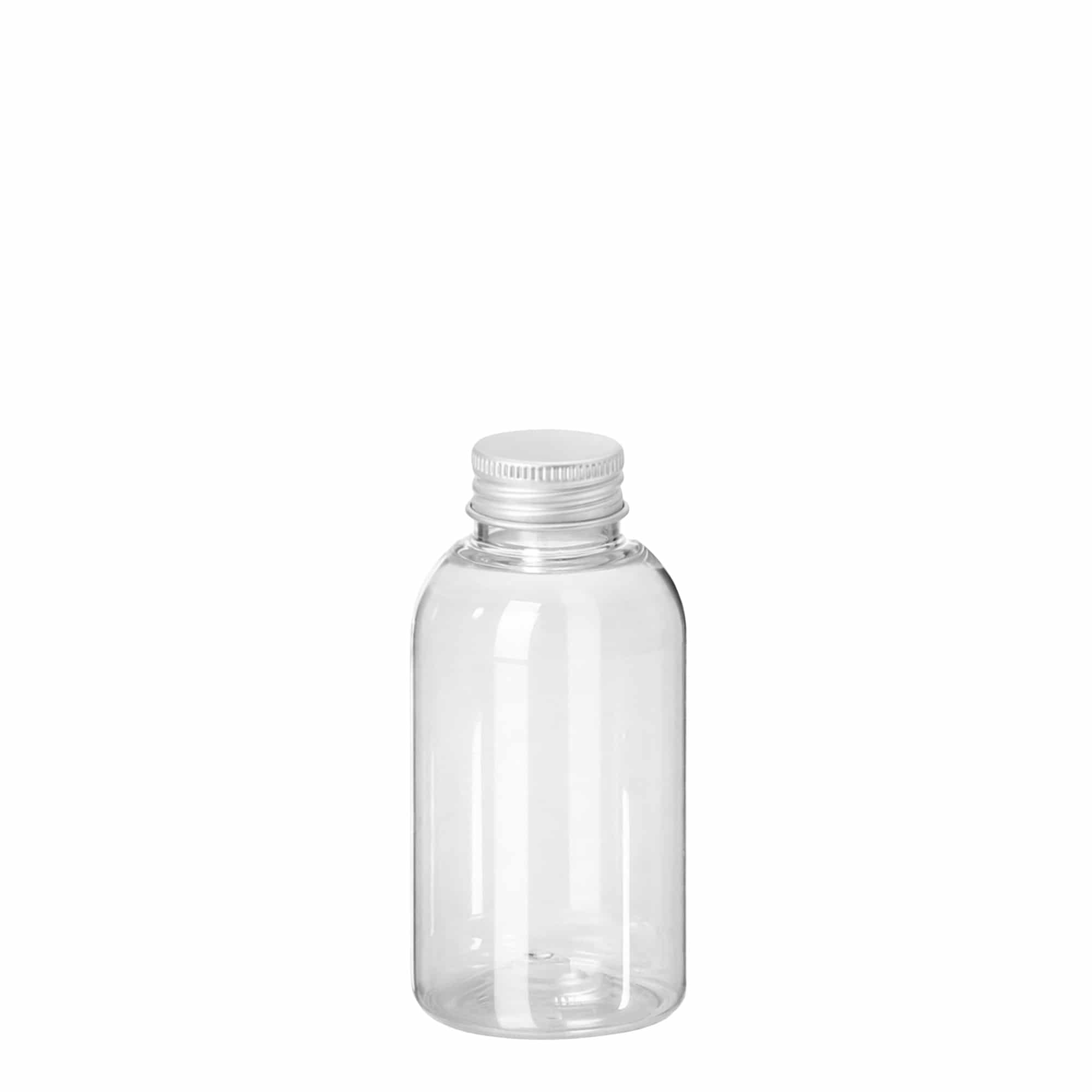 100 ml PET boca 'Boston', plastika, grlo: 24/410