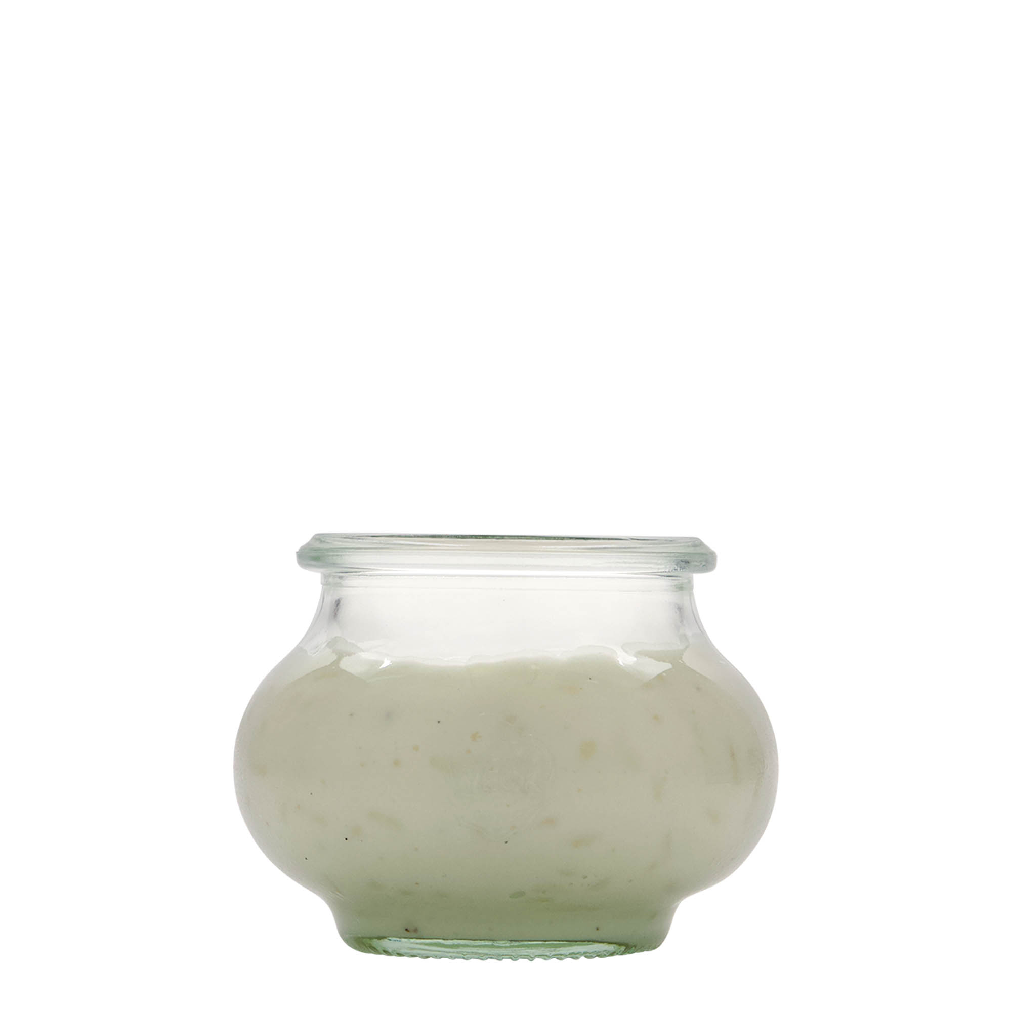 220 ml WECK ukrasna staklenka, otvor: okrugli rub