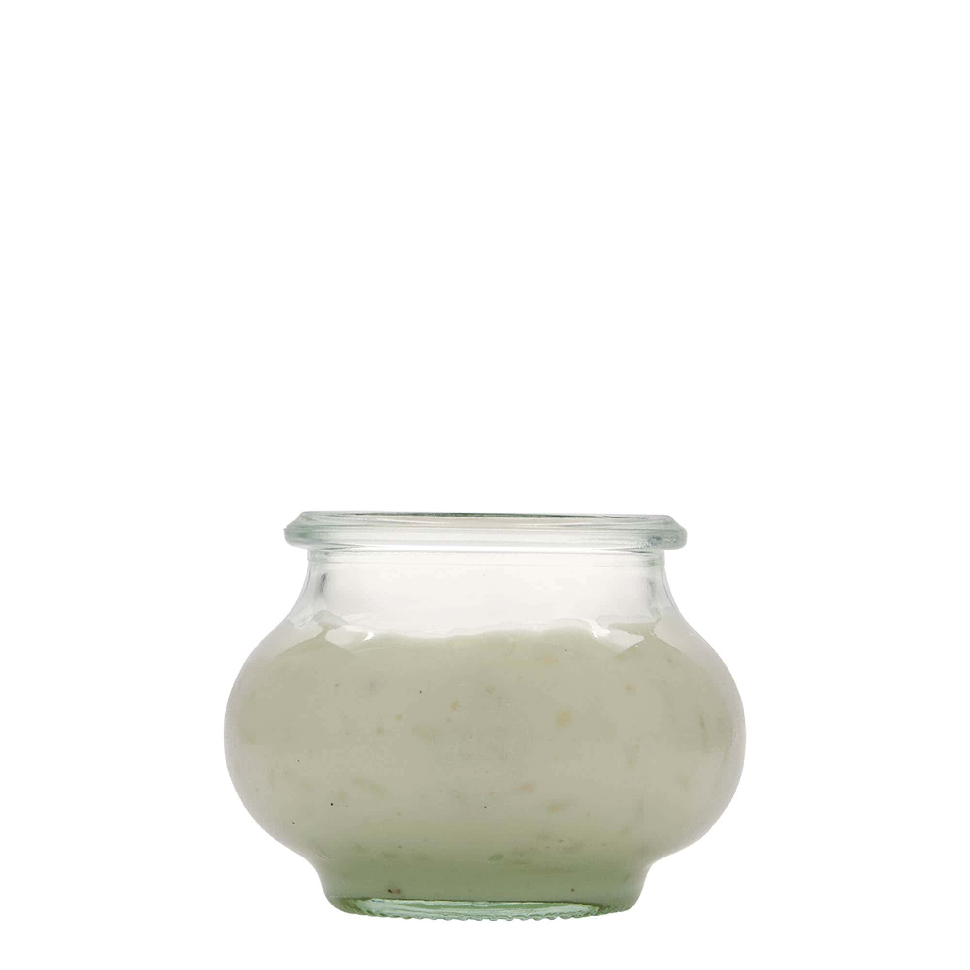 220 ml WECK ukrasna staklenka, otvor: okrugli rub