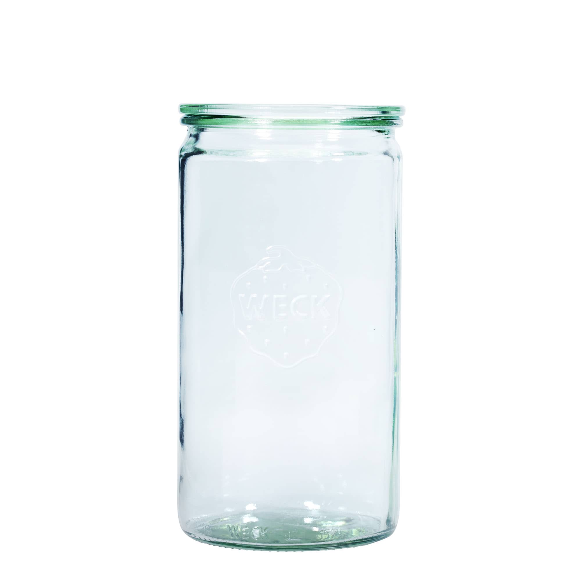 WECK cilindrična staklenka 1575 ml, otvor: okrugli rub
