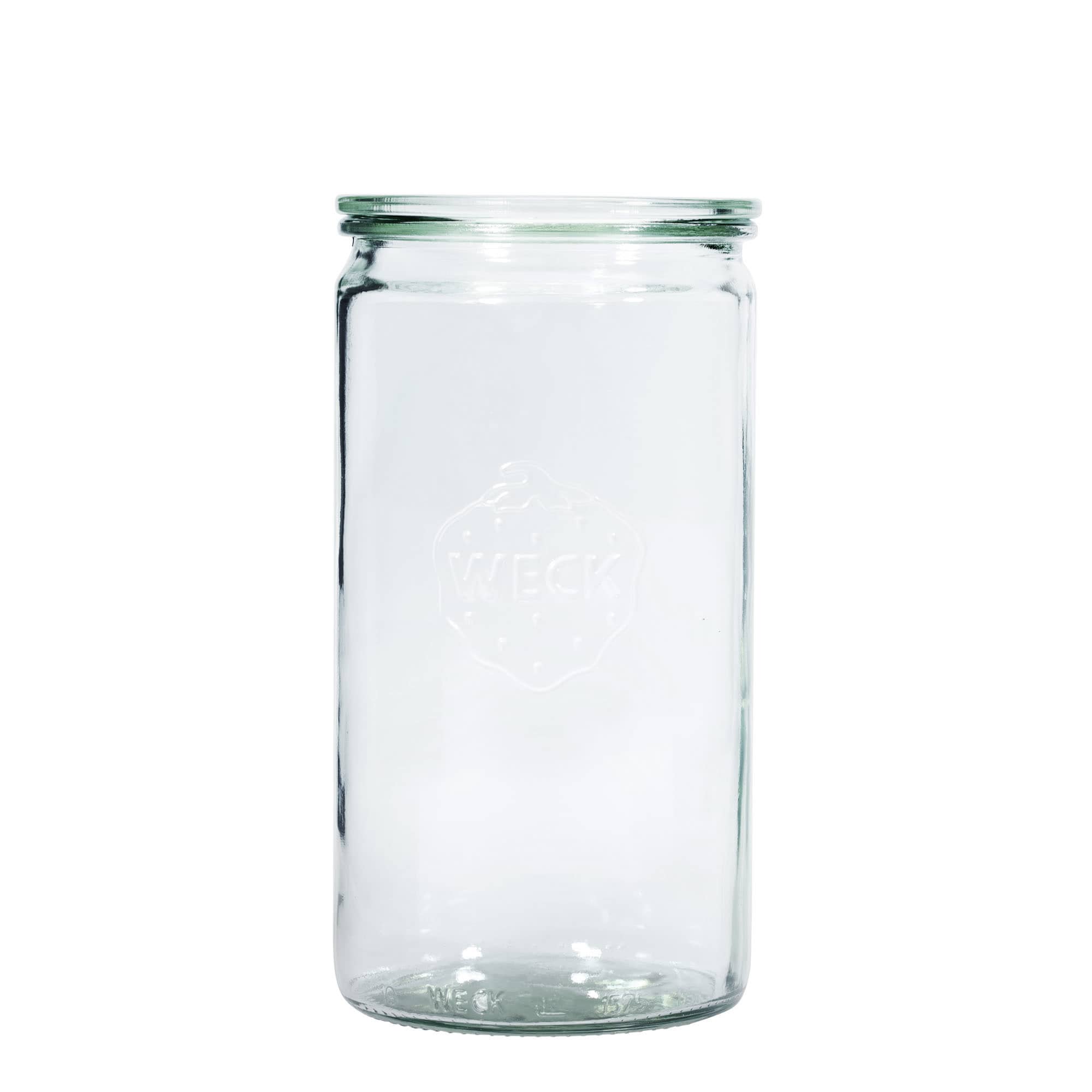 1.575 ml WECK cilindar staklo, otvor: okrugli rub