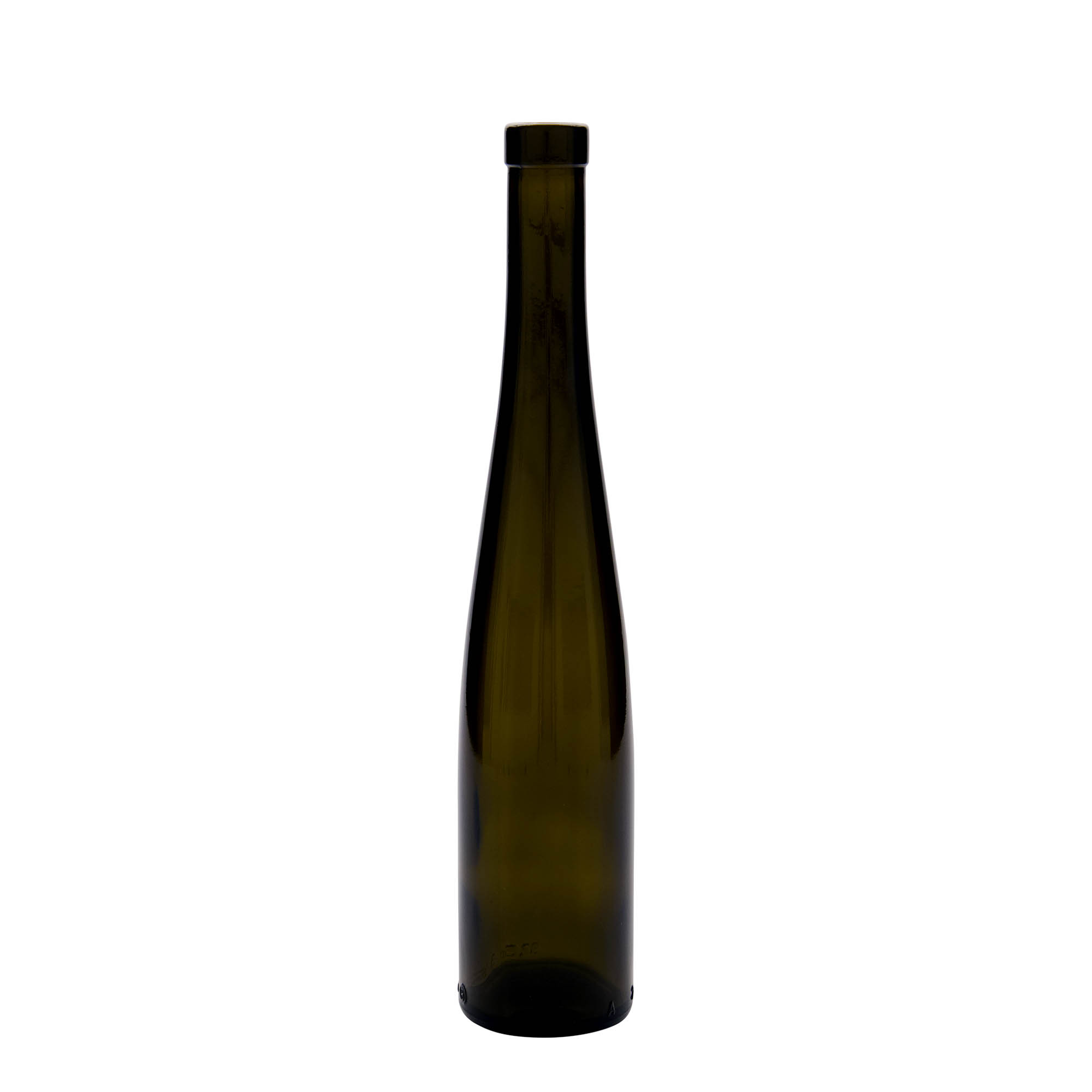 375 ml staklena boca 'Weinschlegel', antikno zelena, usta: pluto
