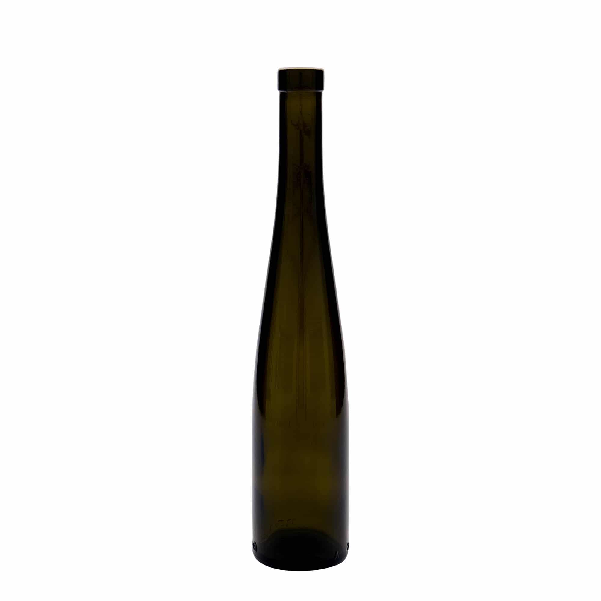 375 ml staklena boca 'Weinschlegel', antikno zelena, usta: pluto