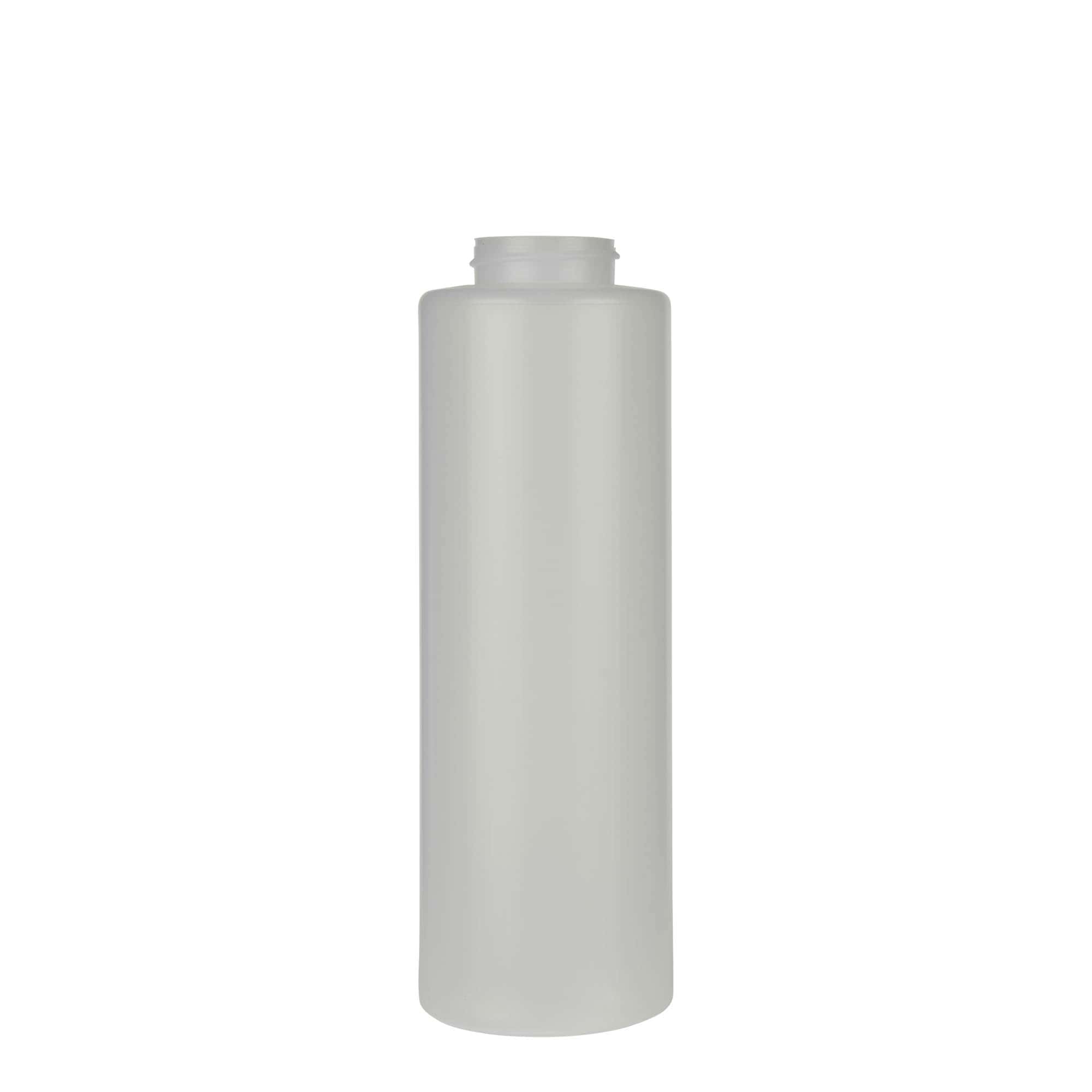 500 ml boca za umak, LDPE plastika, prirodna, grlo: 38/400
