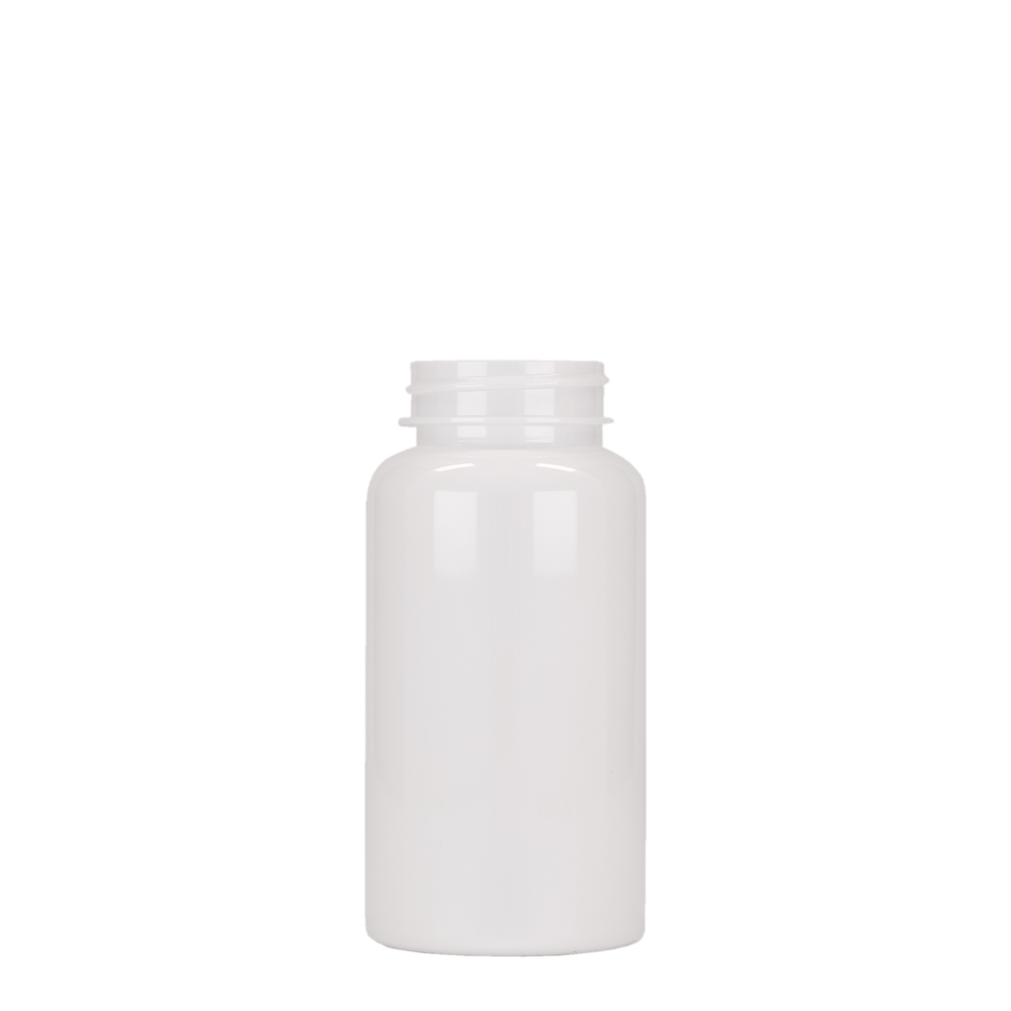 PET bočica za pakiranje 150 ml, plastika, bijela, otvor: GPI 38/400 PET bočica za pakiranje 150 ml, plastika, bijela, otvor: GPI 38/400