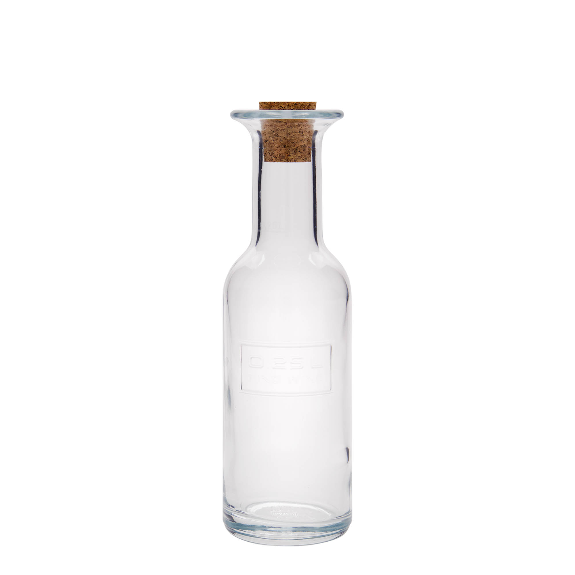 250 ml staklena boca 'Optima Fine Wine', otvor: pluta