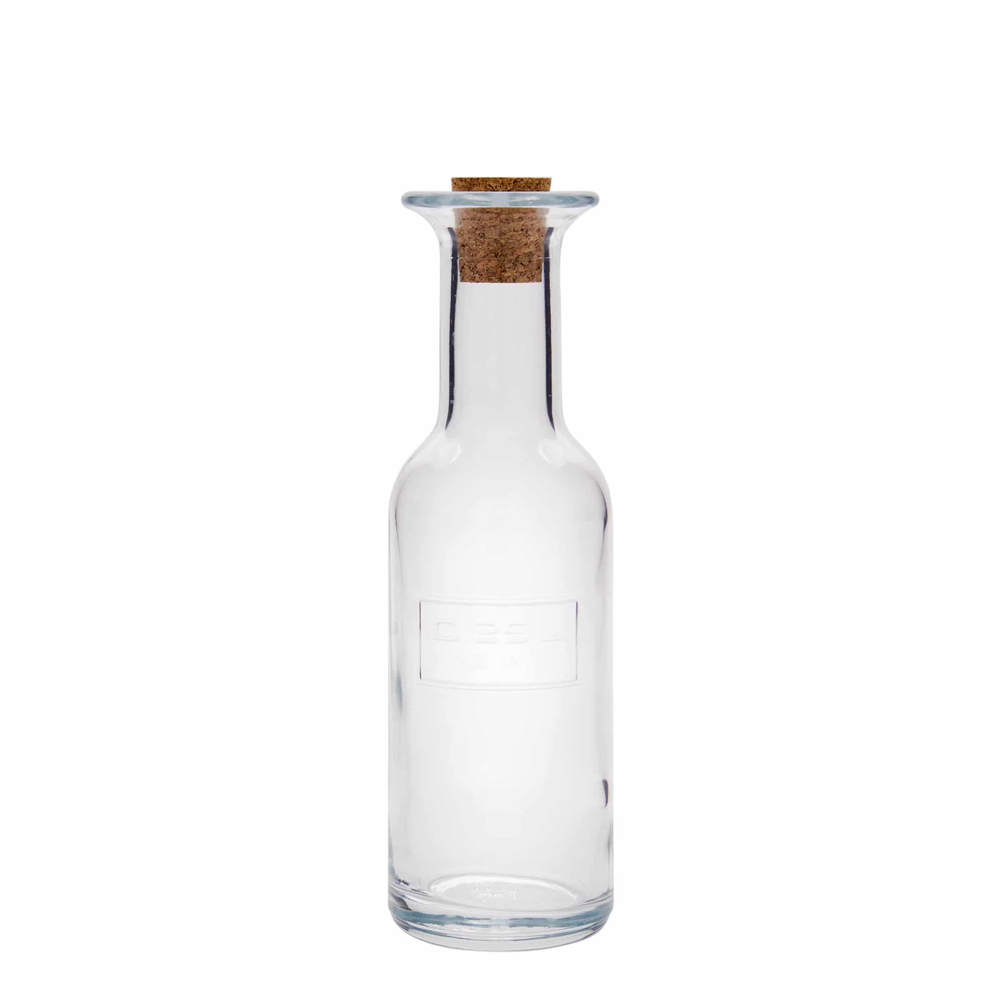 250 ml staklena boca 'Optima Fine Wine', otvor: pluta