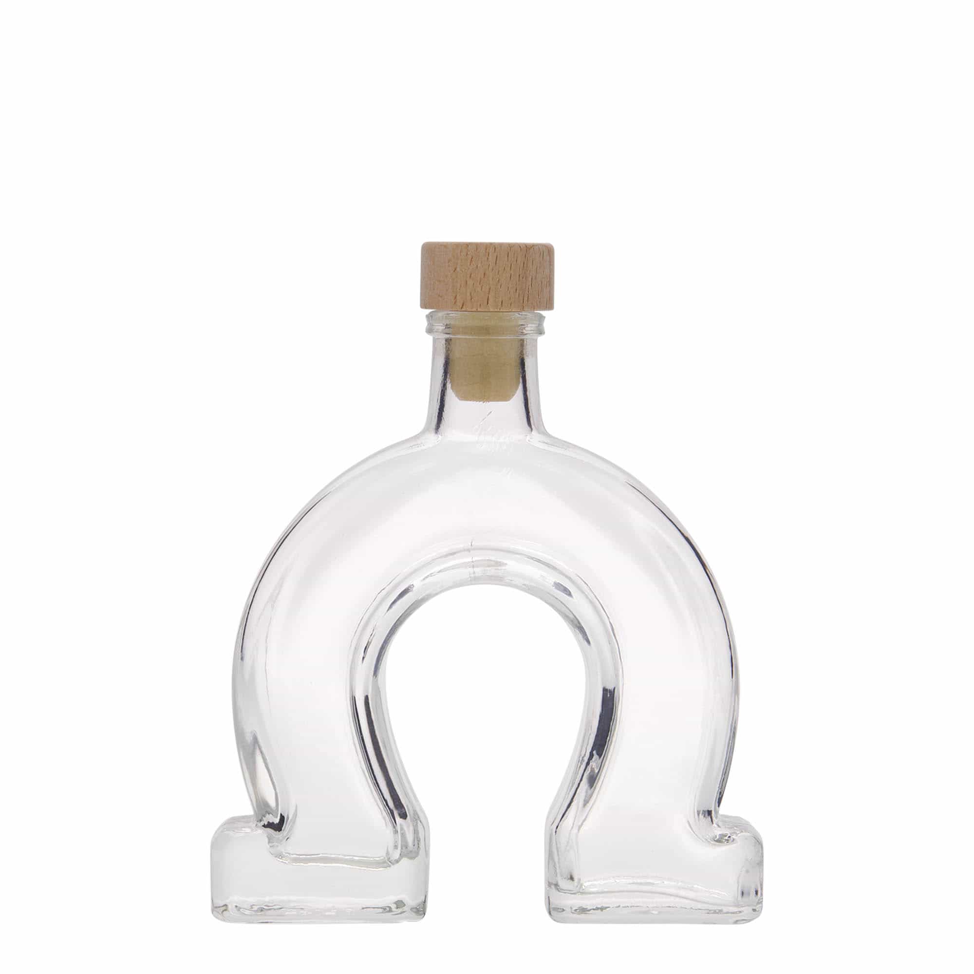 100 ml staklena boca 'Potkova', otvor: pluta