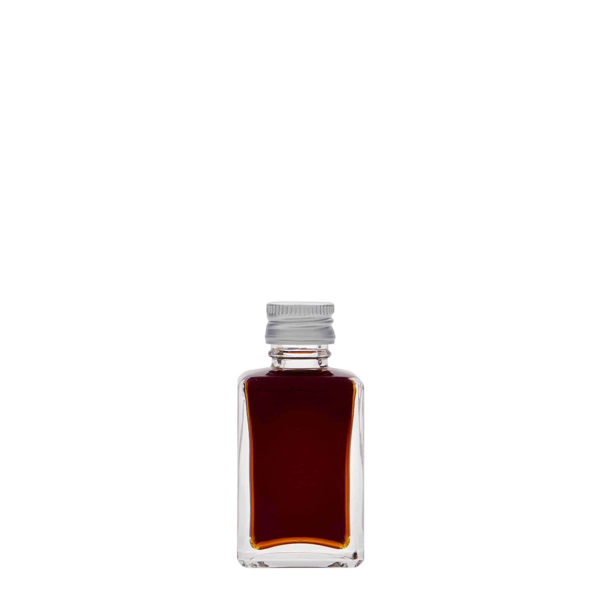 Staklena boca 30 ml 'Tamme', kvadratna, otvor: PP 18