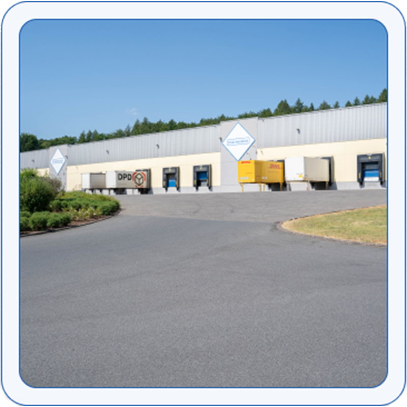 Logistički centar Ransbach Vanjski pogled na logistički centar u Ransbach-Baumbachu