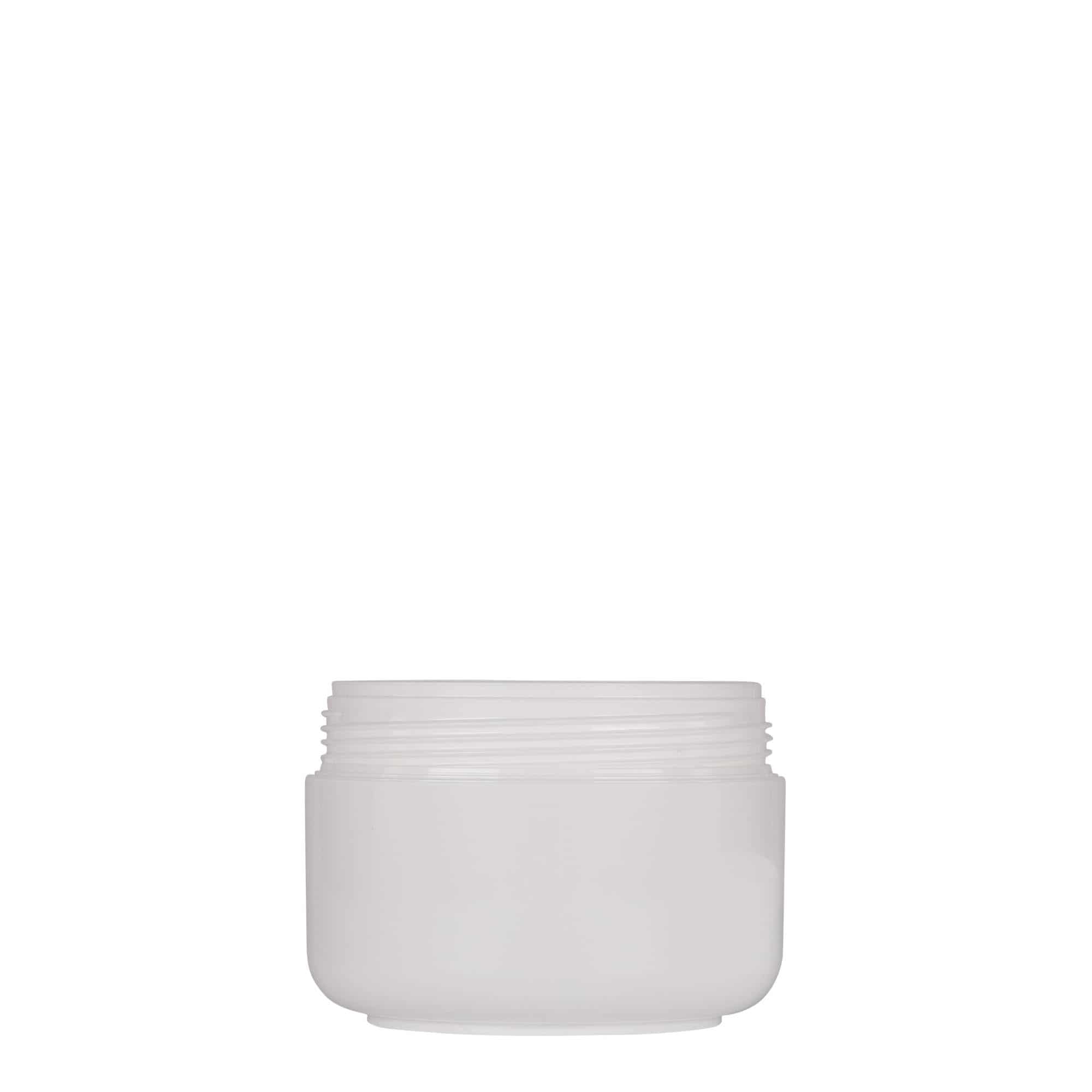 150 ml plastična posuda 'Bianca', PP, bijela, otvor: navojni poklopac