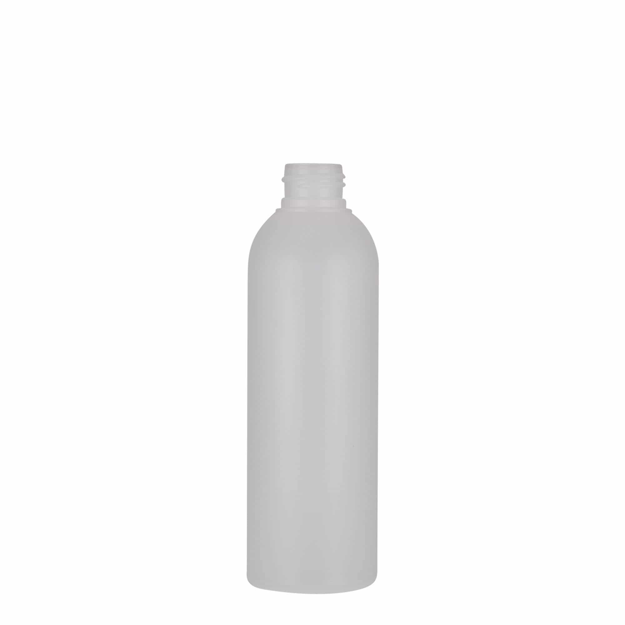 Plastična boca 200 ml 'Tuffy', HDPE, prirodna, otvor: GPI 24/410 Plastična boca 200 ml 'Tuffy', HDPE, prirodna, otvor: GPI 24/410