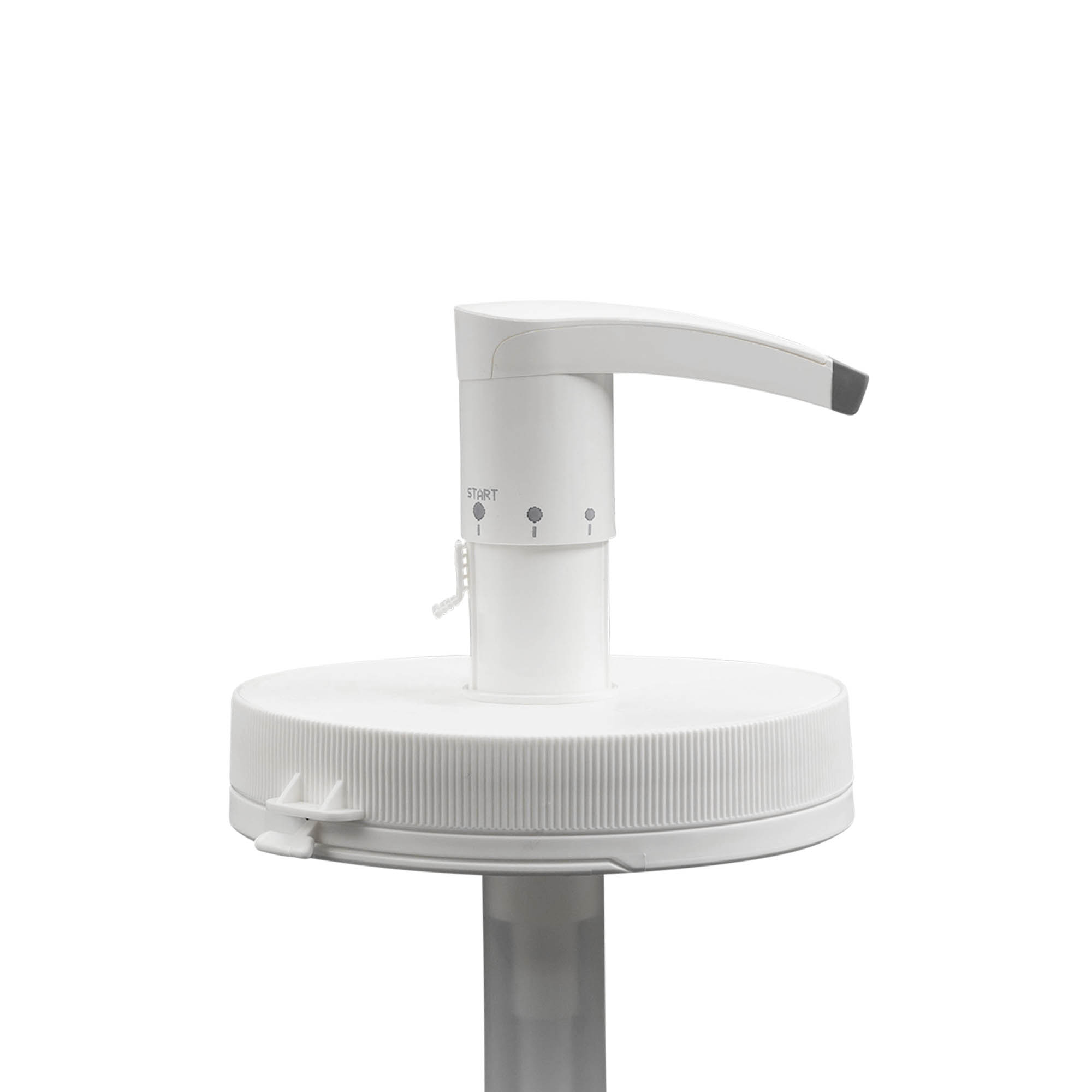 Dozirna pumpa za 1.240 ml 'Securibox', PE-plastika, bijela, za otvor: navojni zatvarač Dozirna pumpa za 1.240 ml 'Securibox', PE-plastika, bijela, za otvor: navojni zatvarač