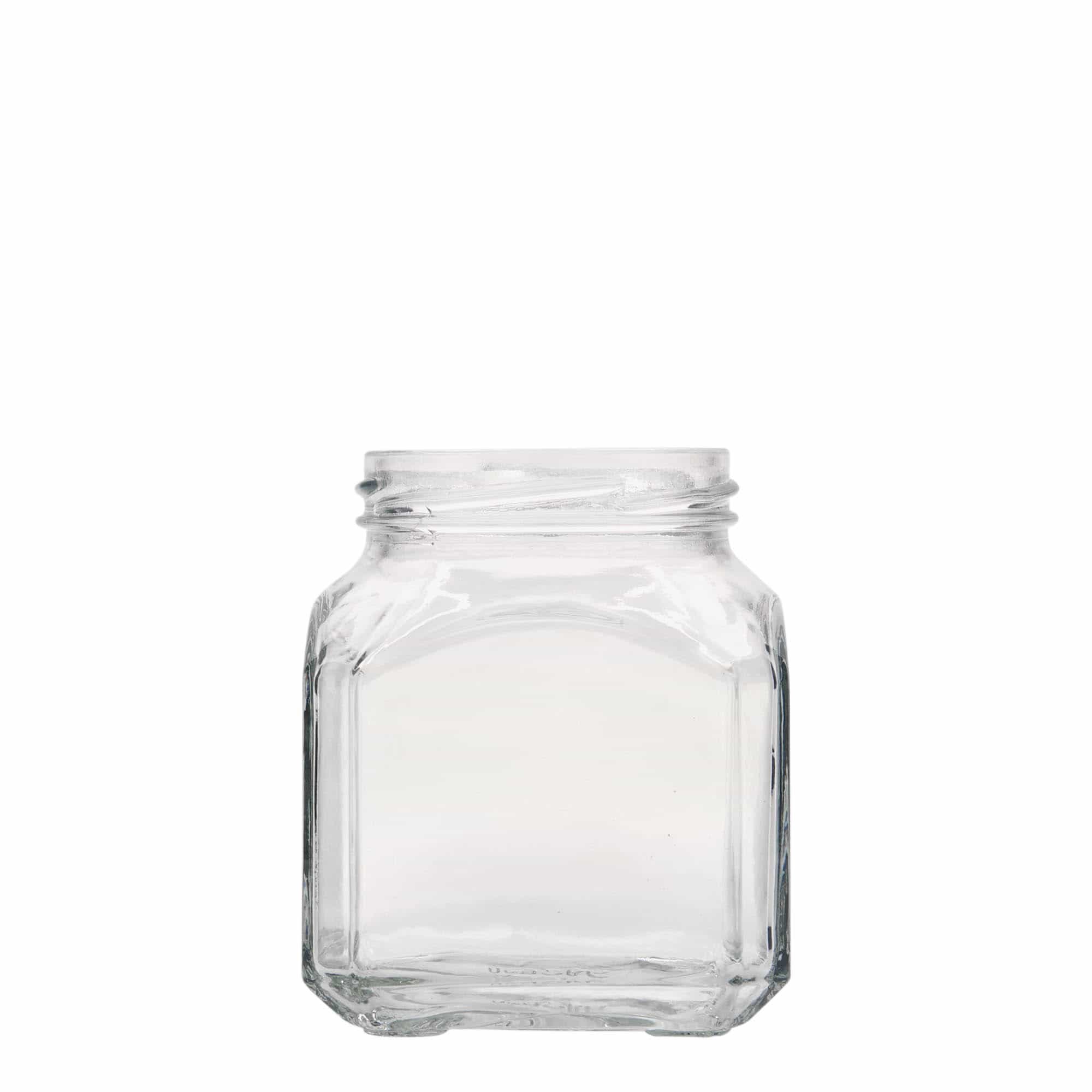 Kvadratna staklenka 314 ml 'Milano', otvor: Twist off (TO 63) Kvadratna staklenka 314 ml 'Milano', otvor: Twist off (TO 63)