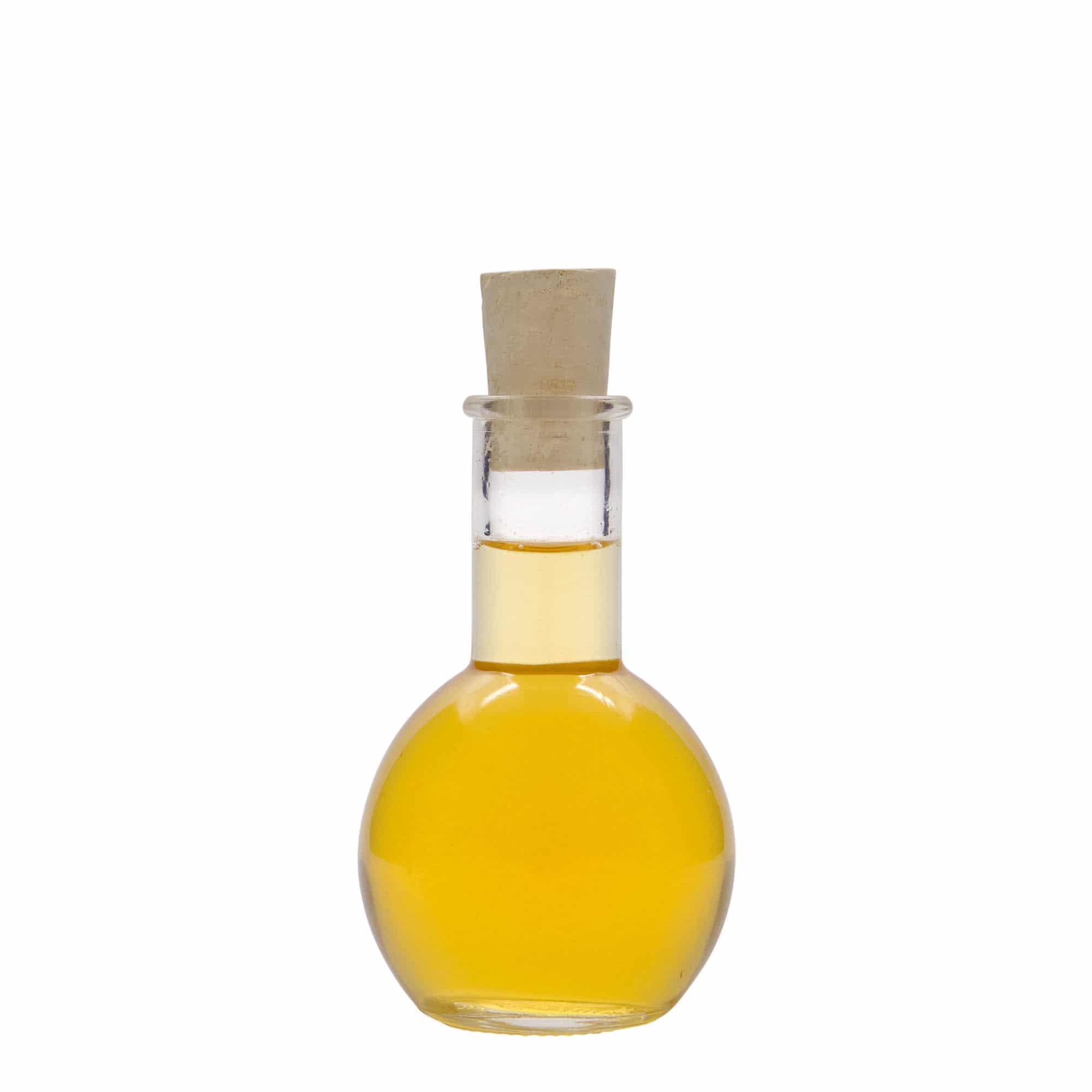 100 ml staklena boca 'Tulipano', grlo: plutajući čep