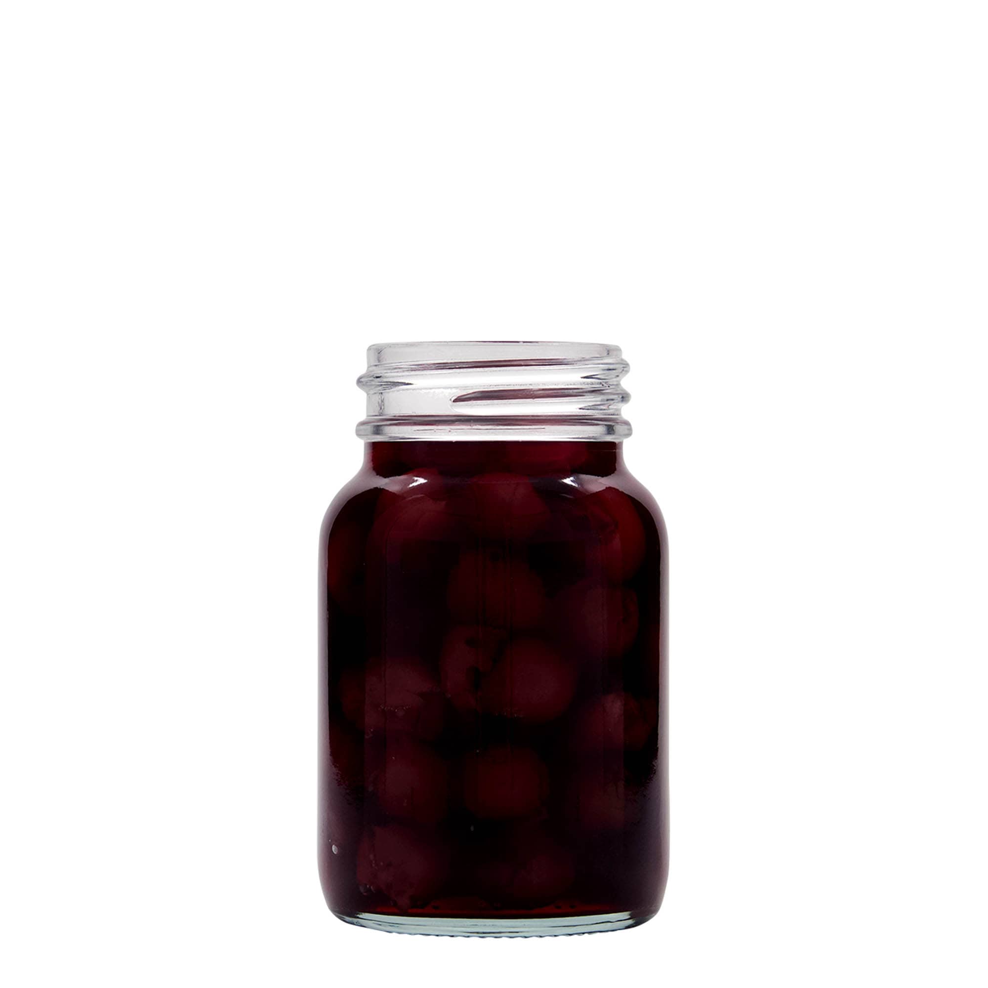 250 ml širokousta staklenka, otvor: DIN 55