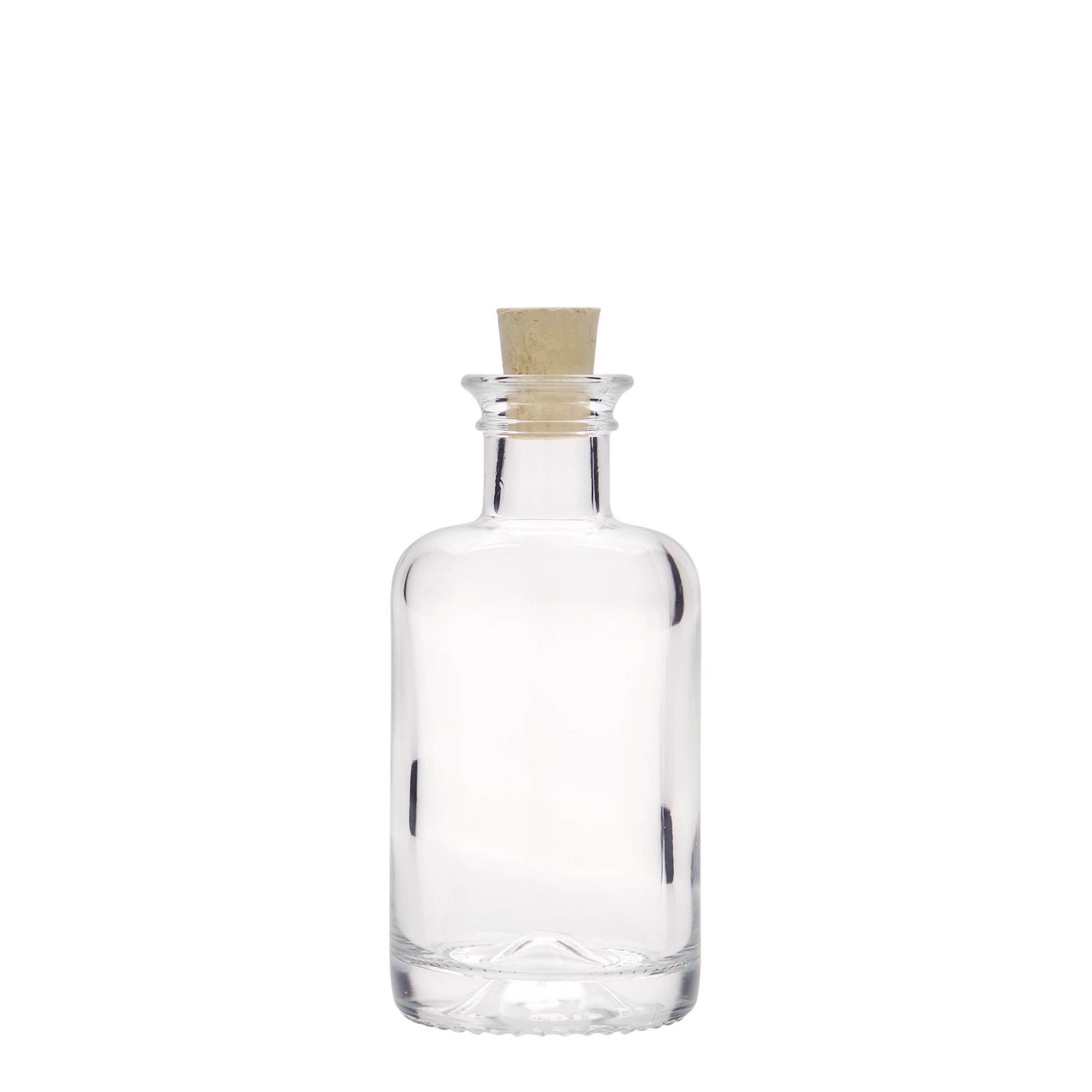 100 ml staklena bočica ljekarnika, otvor: pluta