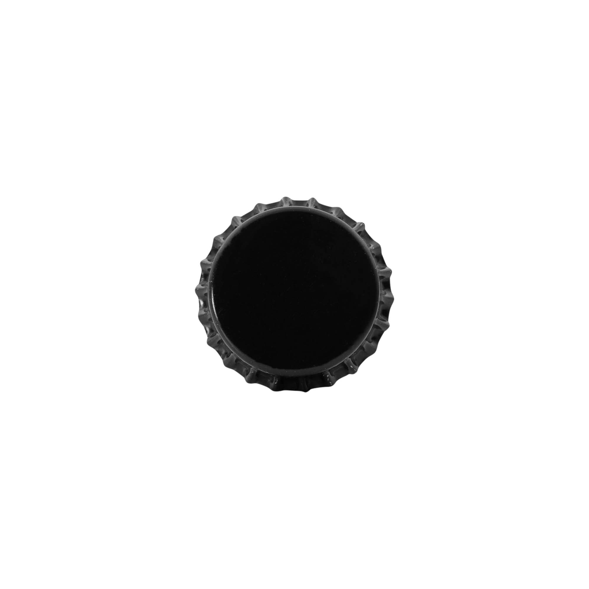 Čepovi za boce 29 mm, metalni, crni
