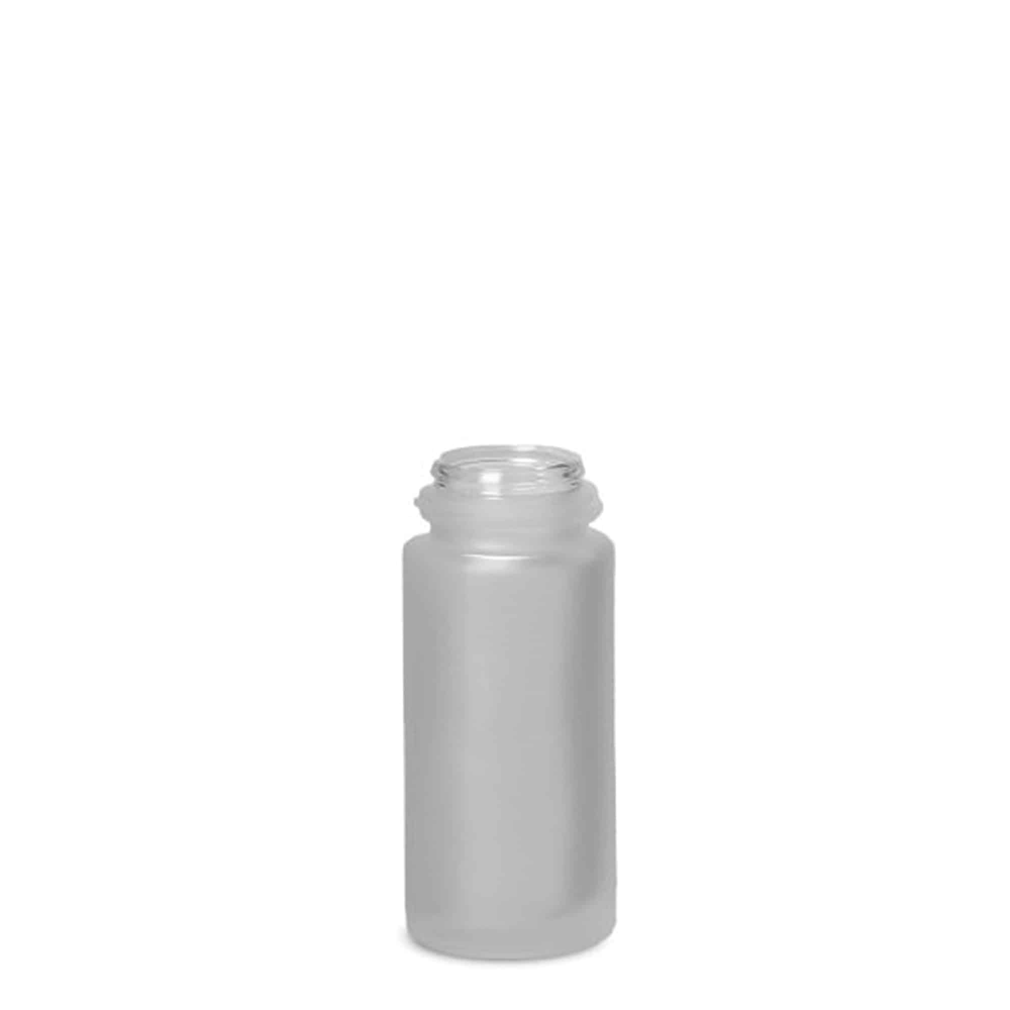 50 ml bočica s roll-on aplikatorom, staklena, zamrznuta, otvor: navojni zatvarač