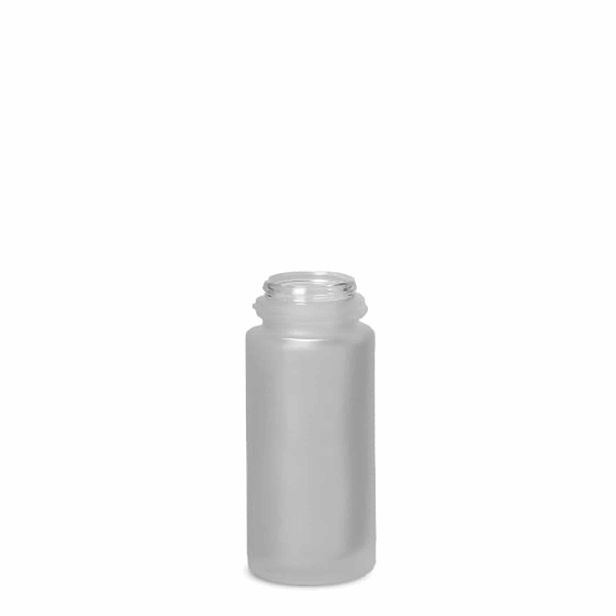 50 ml bočica s roll-on aplikatorom, staklena, zamrznuta, otvor: navojni zatvarač
