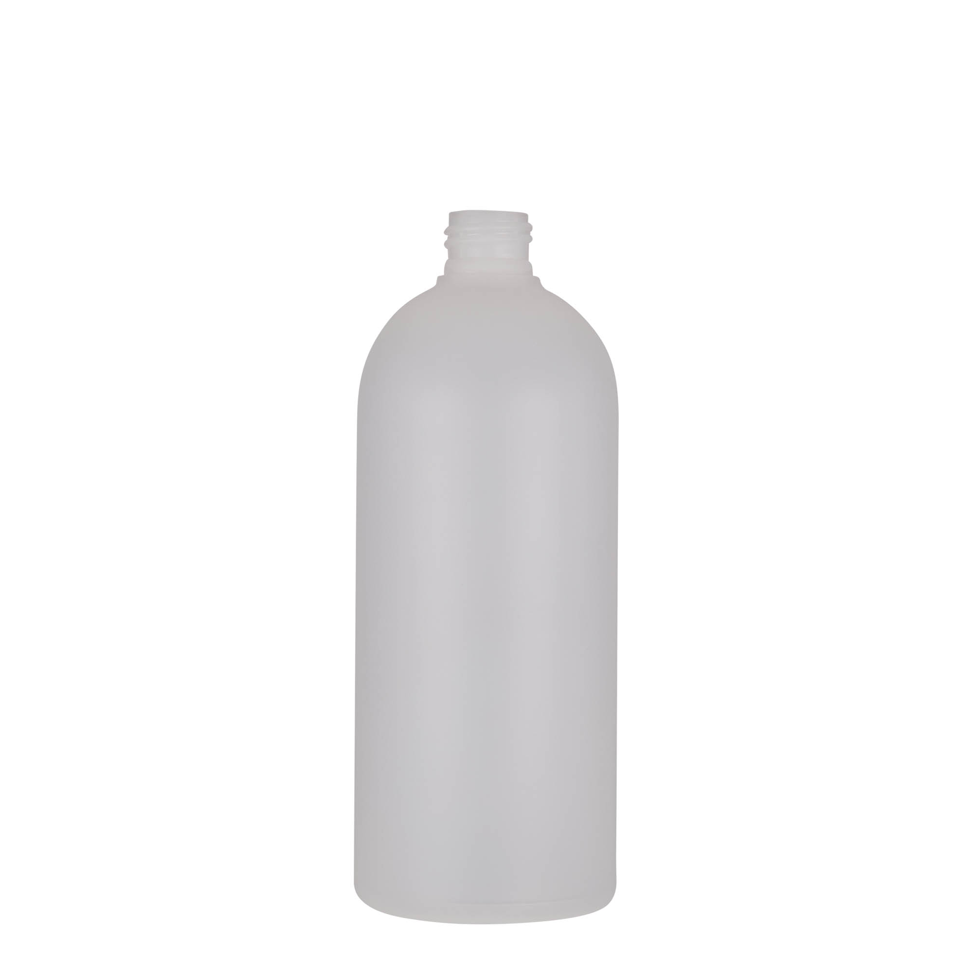 500 ml plastična boca 'Tuffy', HDPE, prirodna, grlo: 24/410