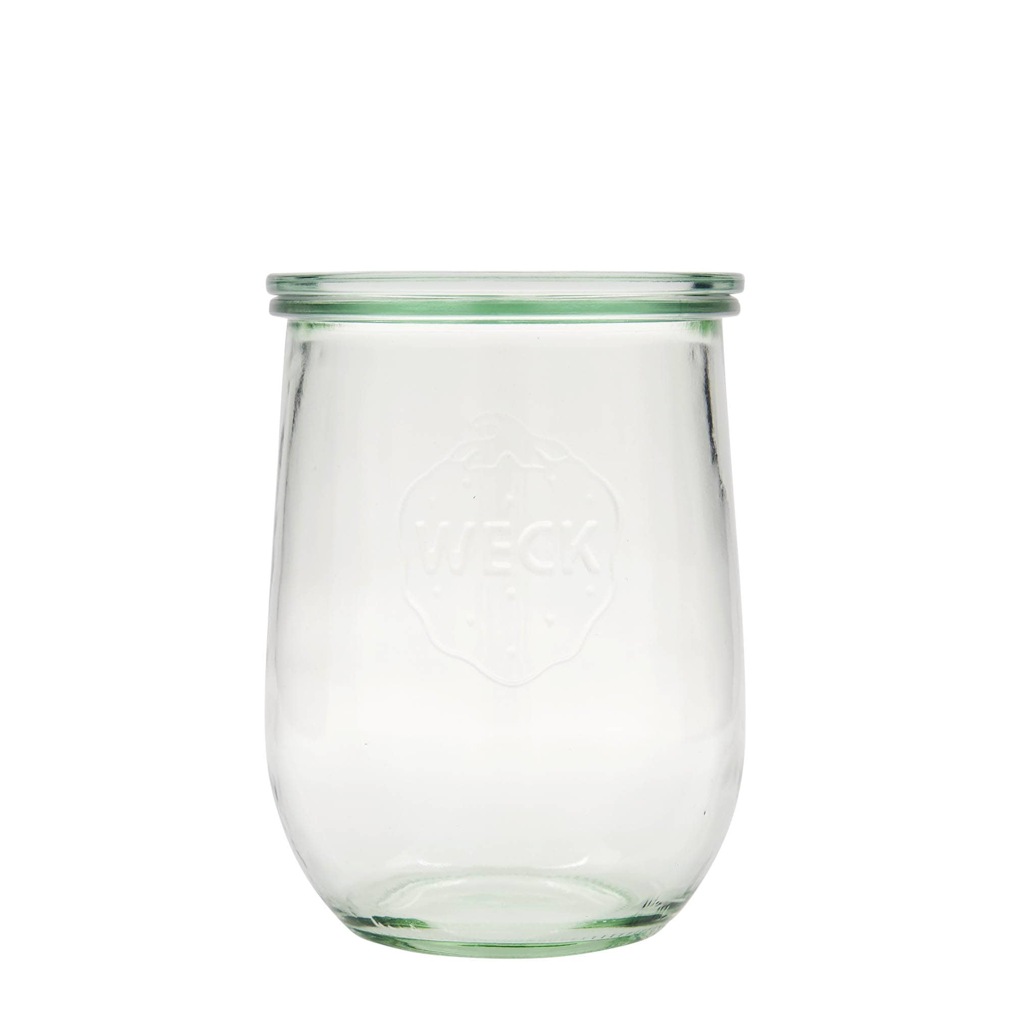 1.050 ml WECK-tulipan staklenka #, otvor: okrugli rub